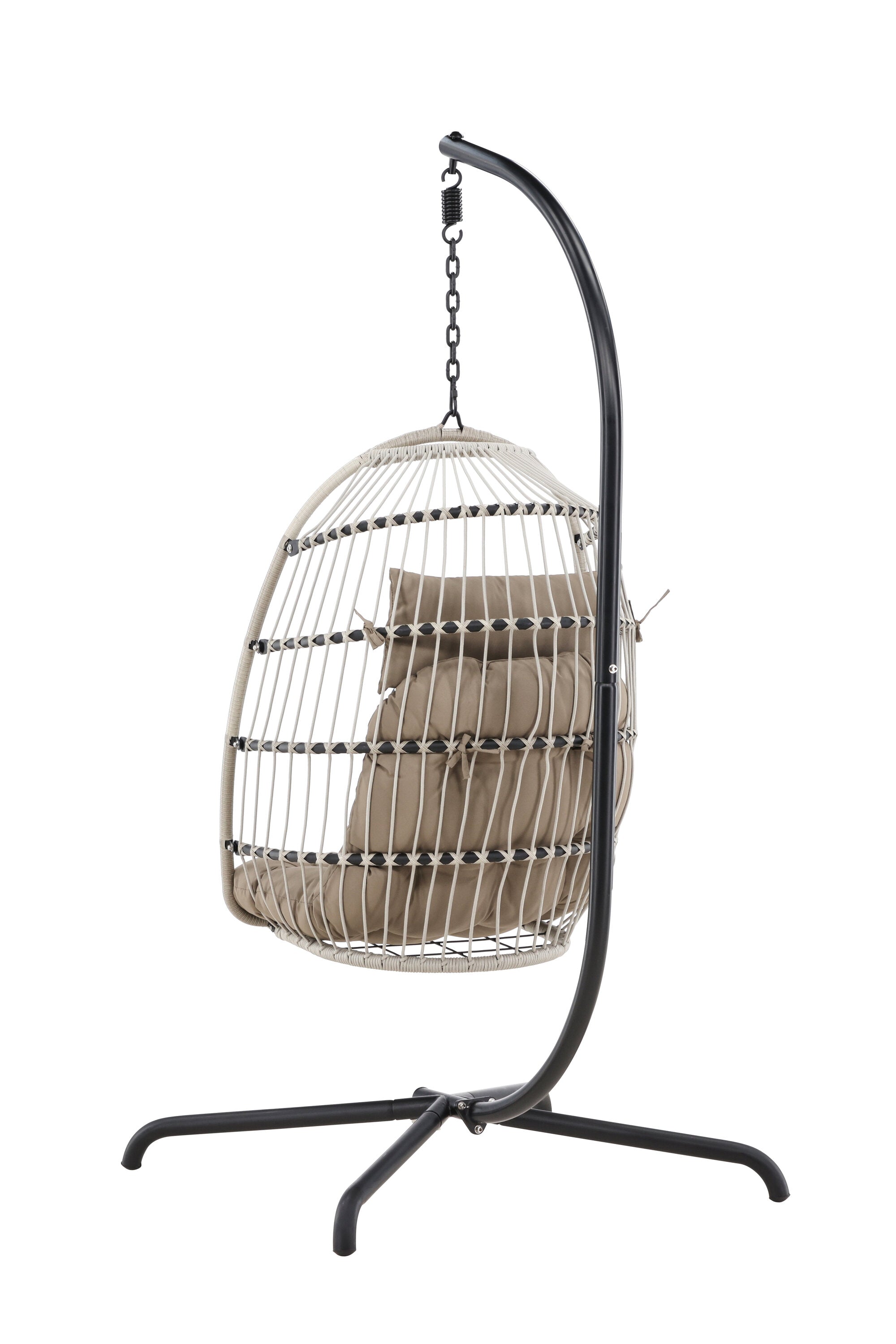 Trezza Hängesessel in Grey präsentiert im Onlineshop von KAQTU Design AG. Hängestuhl ist von Venture Home