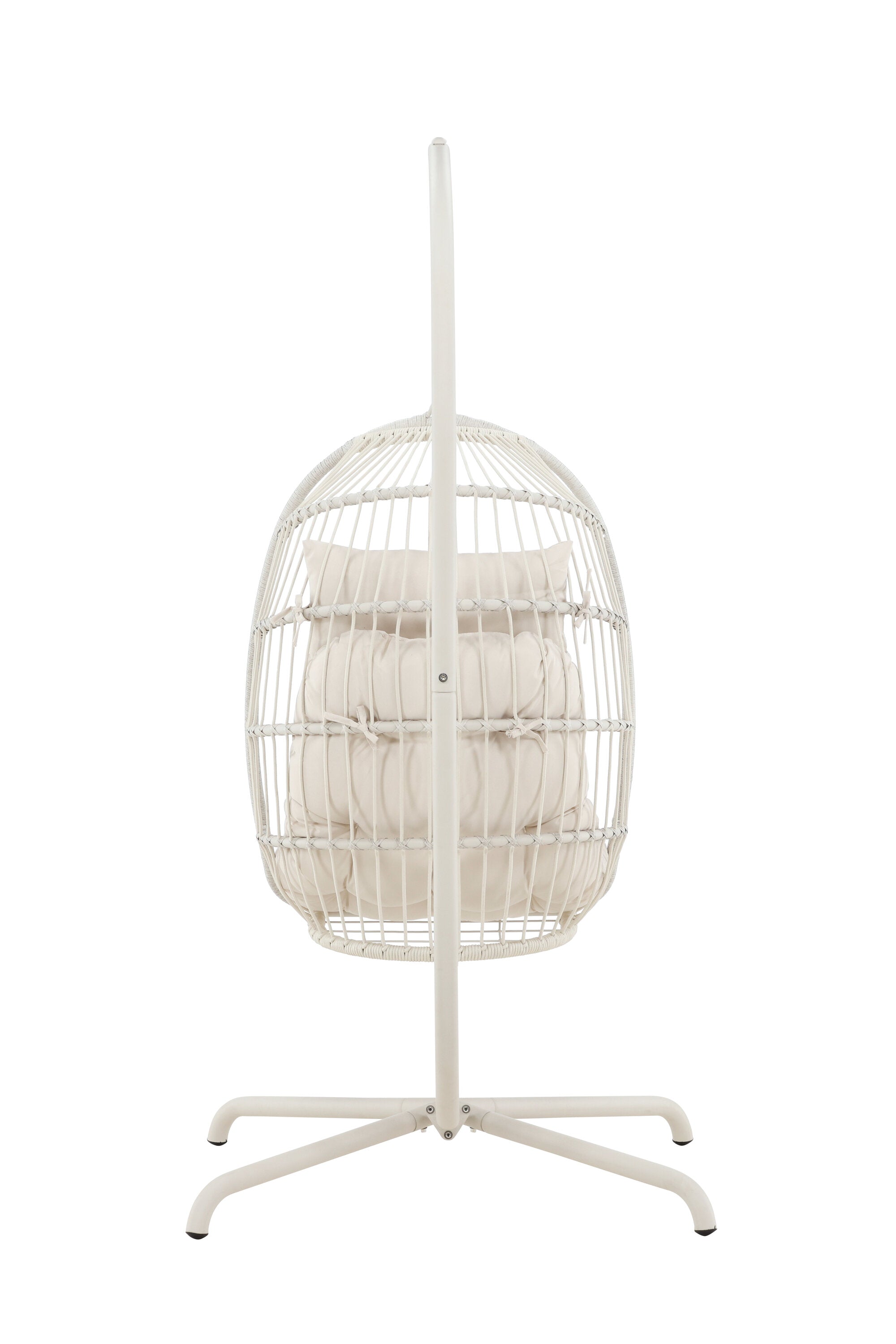 Trezza Hängesessel in Beige präsentiert im Onlineshop von KAQTU Design AG. Hängestuhl ist von Venture Home