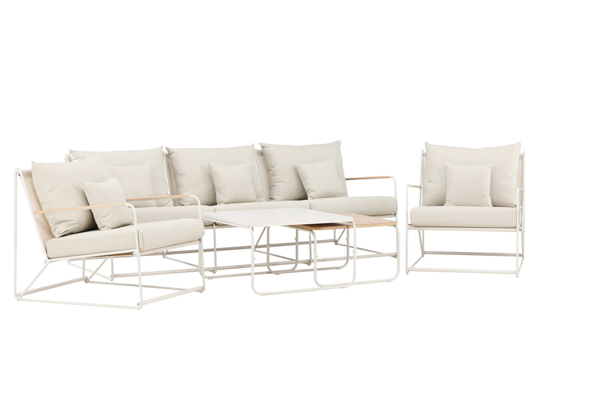 Palazzo Sofa Set in Beige präsentiert im Onlineshop von KAQTU Design AG. Loungeset ist von Venture Home