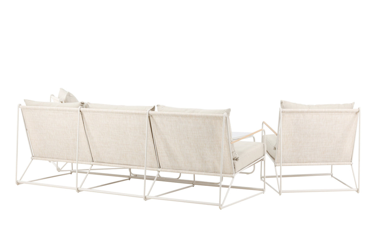 Palazzo Sofa Set in Beige präsentiert im Onlineshop von KAQTU Design AG. Loungeset ist von Venture Home