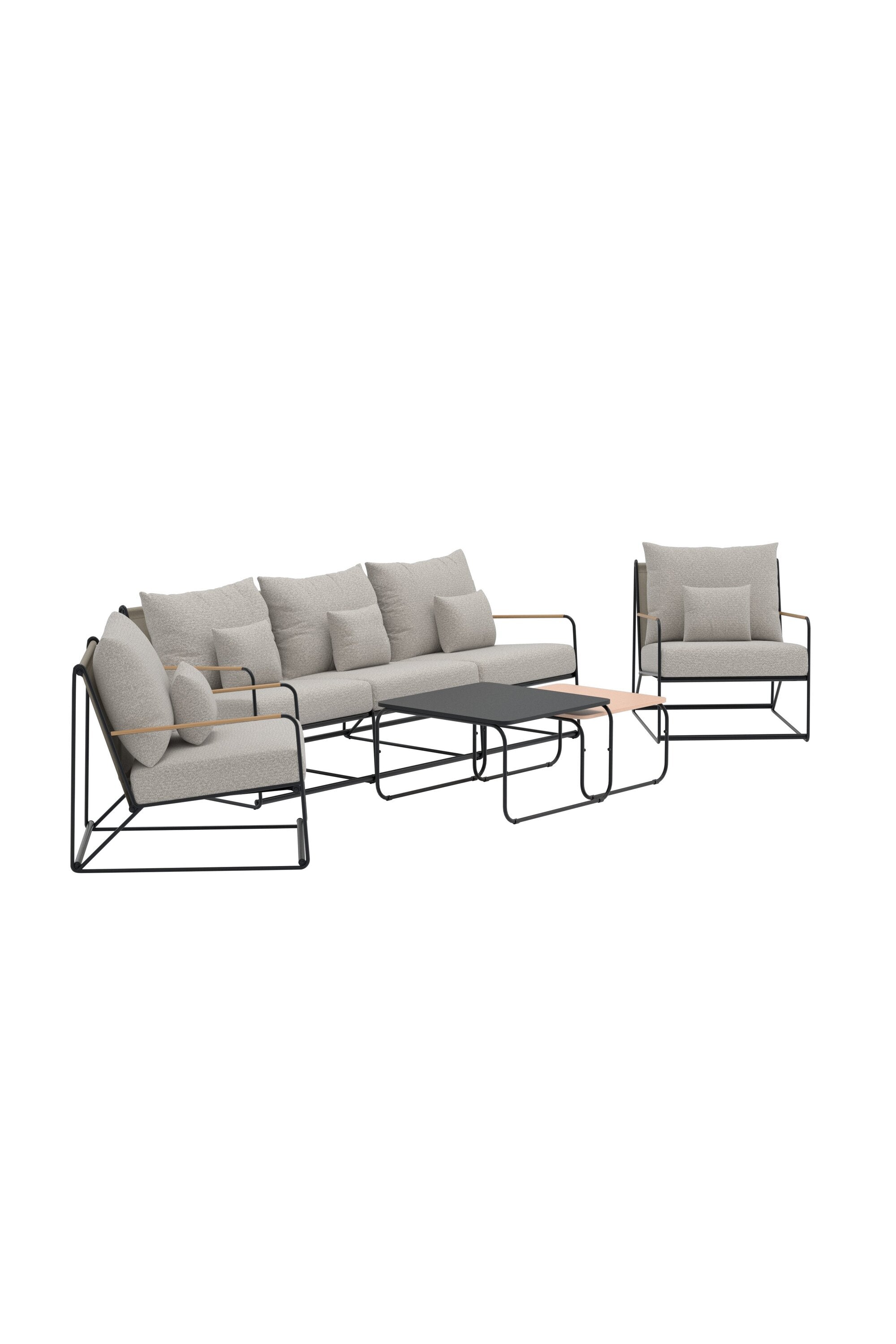 Palazzo Lounge Set in  präsentiert im Onlineshop von KAQTU Design AG. Loungeset ist von Venture Home
