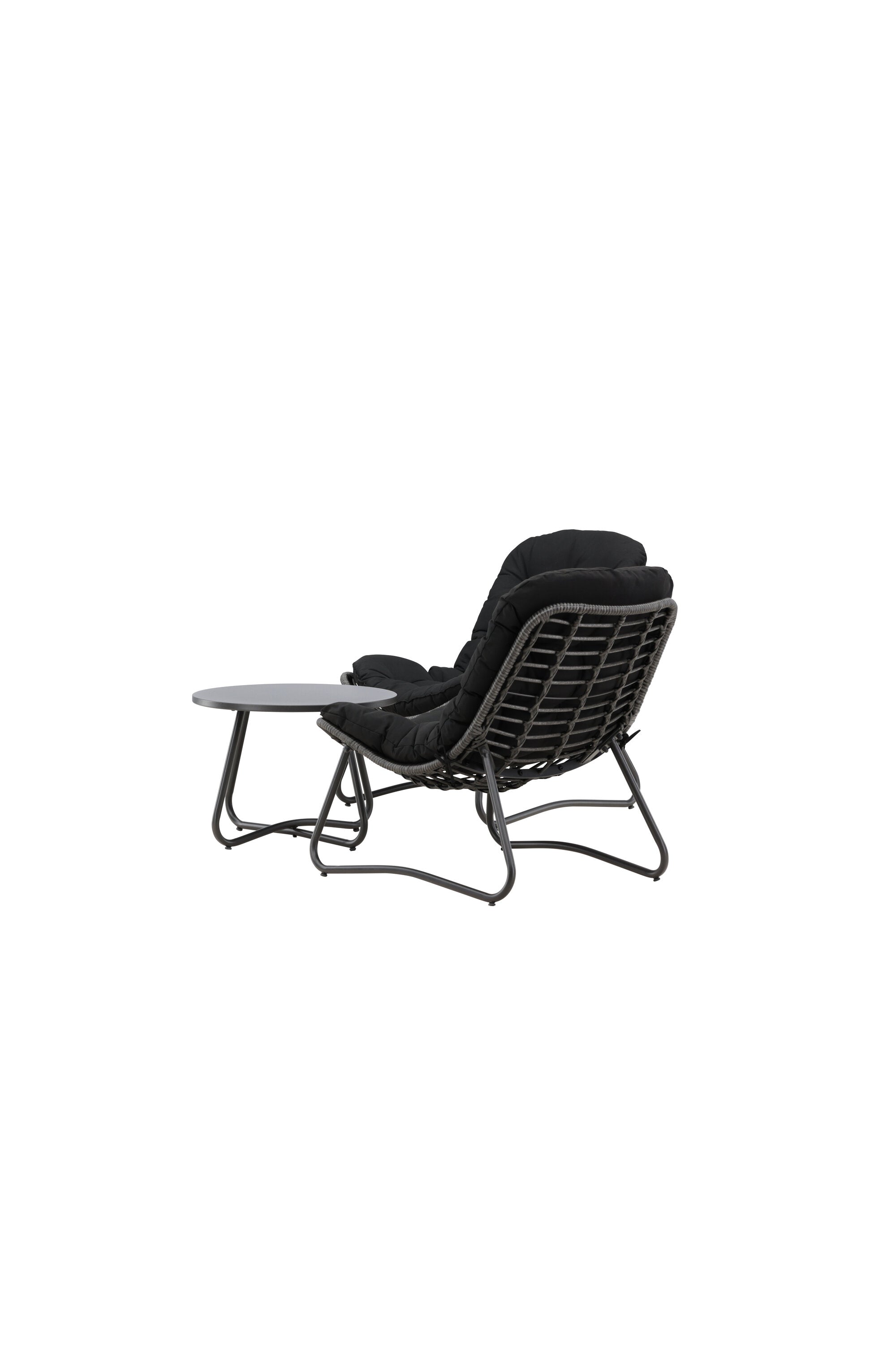 Das Cala Lounge Set von Venture Home kombiniert modernes Design mit Komfort, ideal für entspannte Stunden im Garten oder auf der Terrasse.