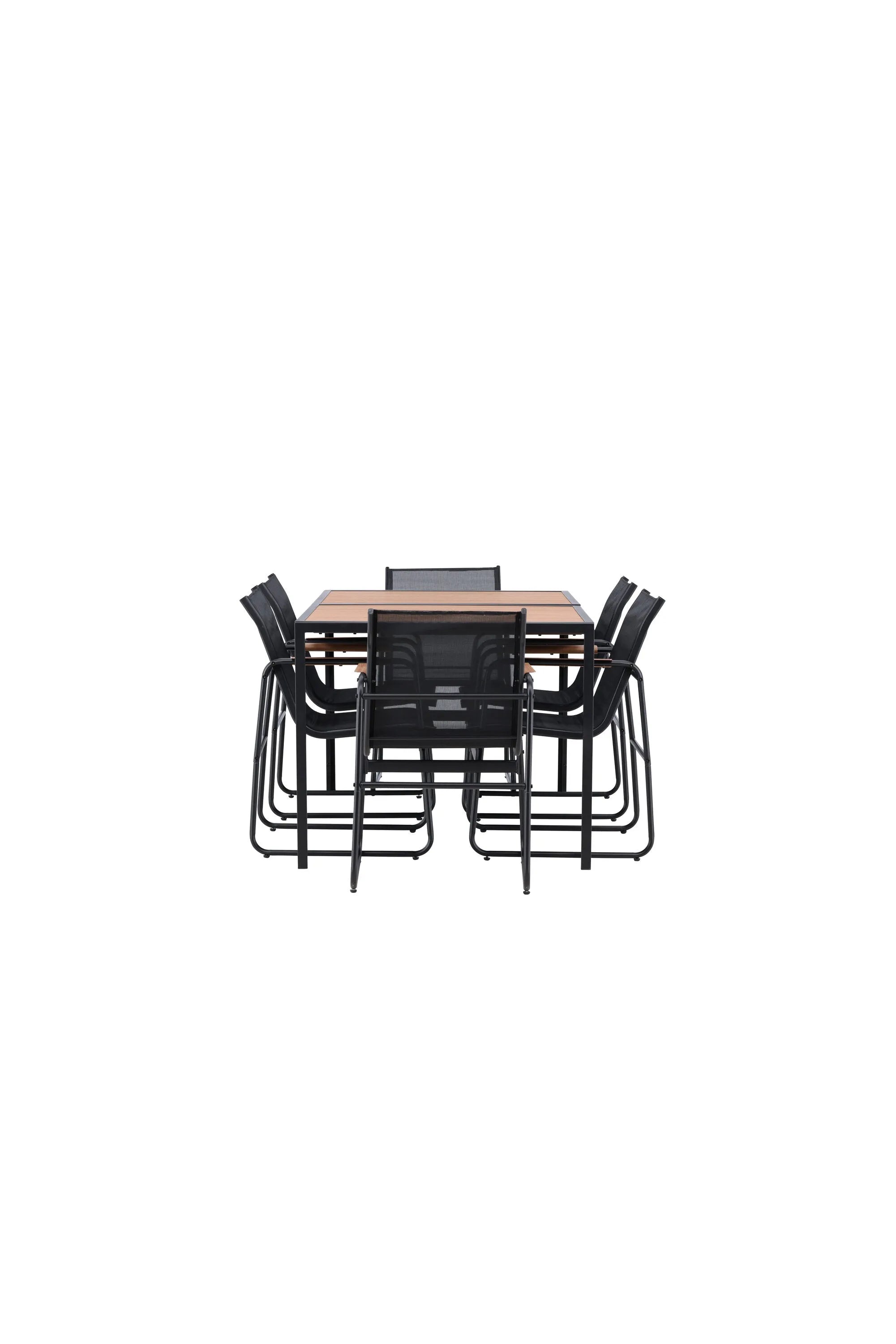 Elegantes Lampedusa Gartentisch-Set von Venture Home, ideal für den Außenbereich, robust, wetterbeständig und modern gestaltet.