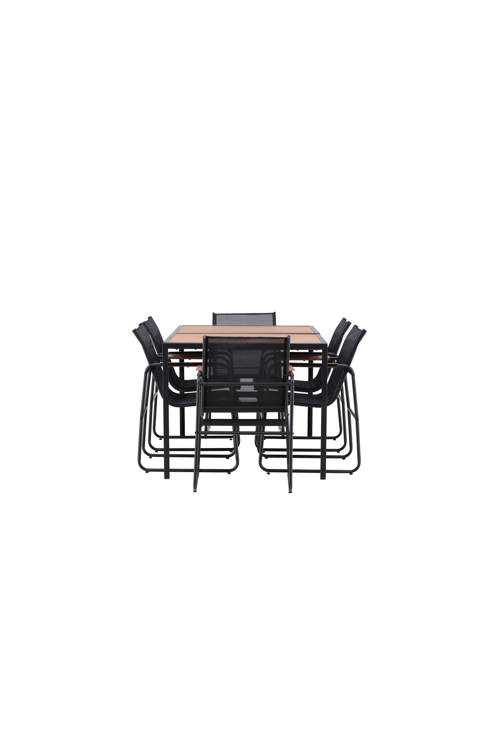 Elegantes Lampedusa Gartentisch-Set von Venture Home, ideal für den Aussenbereich, robust, wetterbeständig und modern gestaltet.