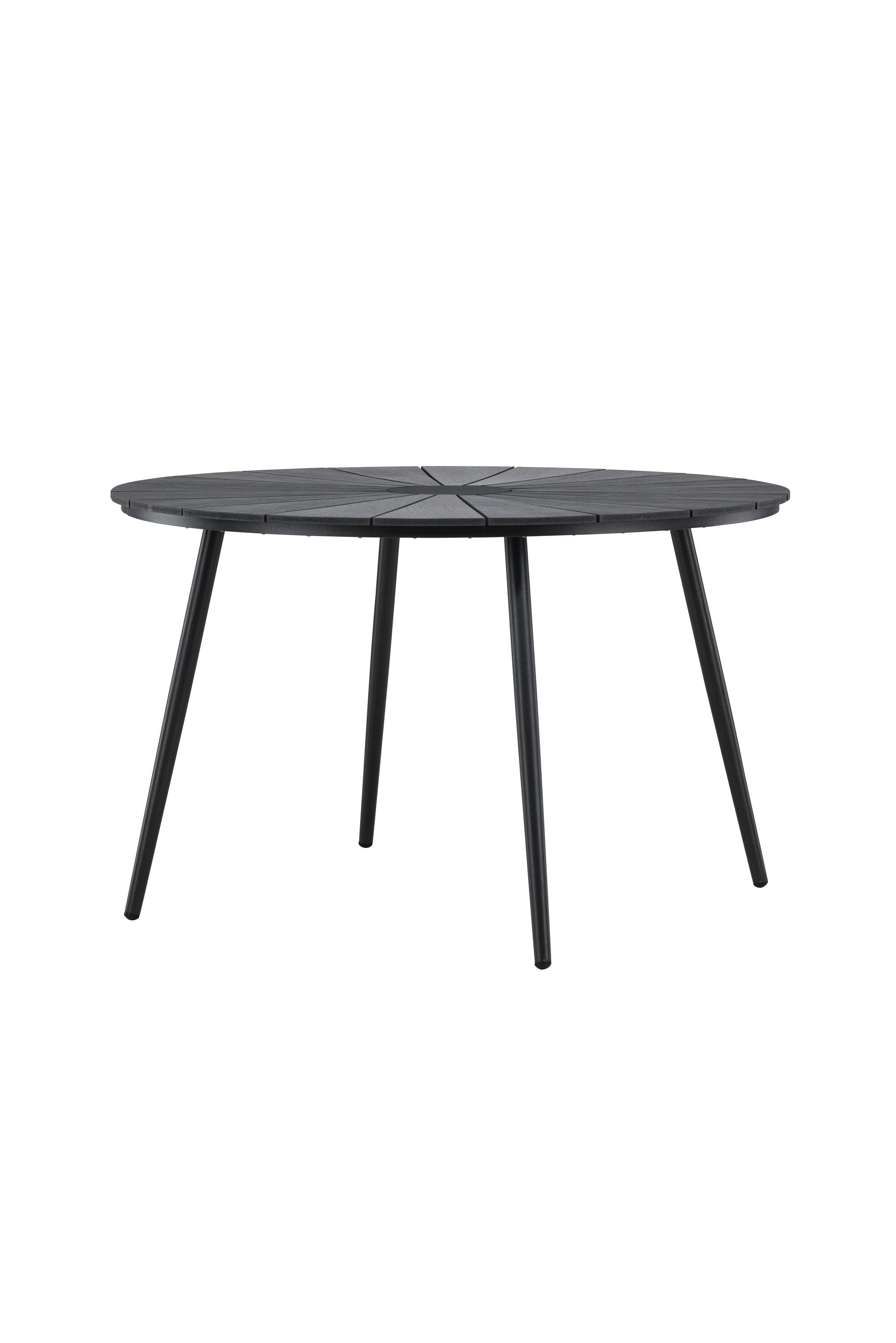 Rechteckiger Gartentisch San Vito in Black präsentiert im Onlineshop von KAQTU Design AG. Gartentisch ist von Venture Home
