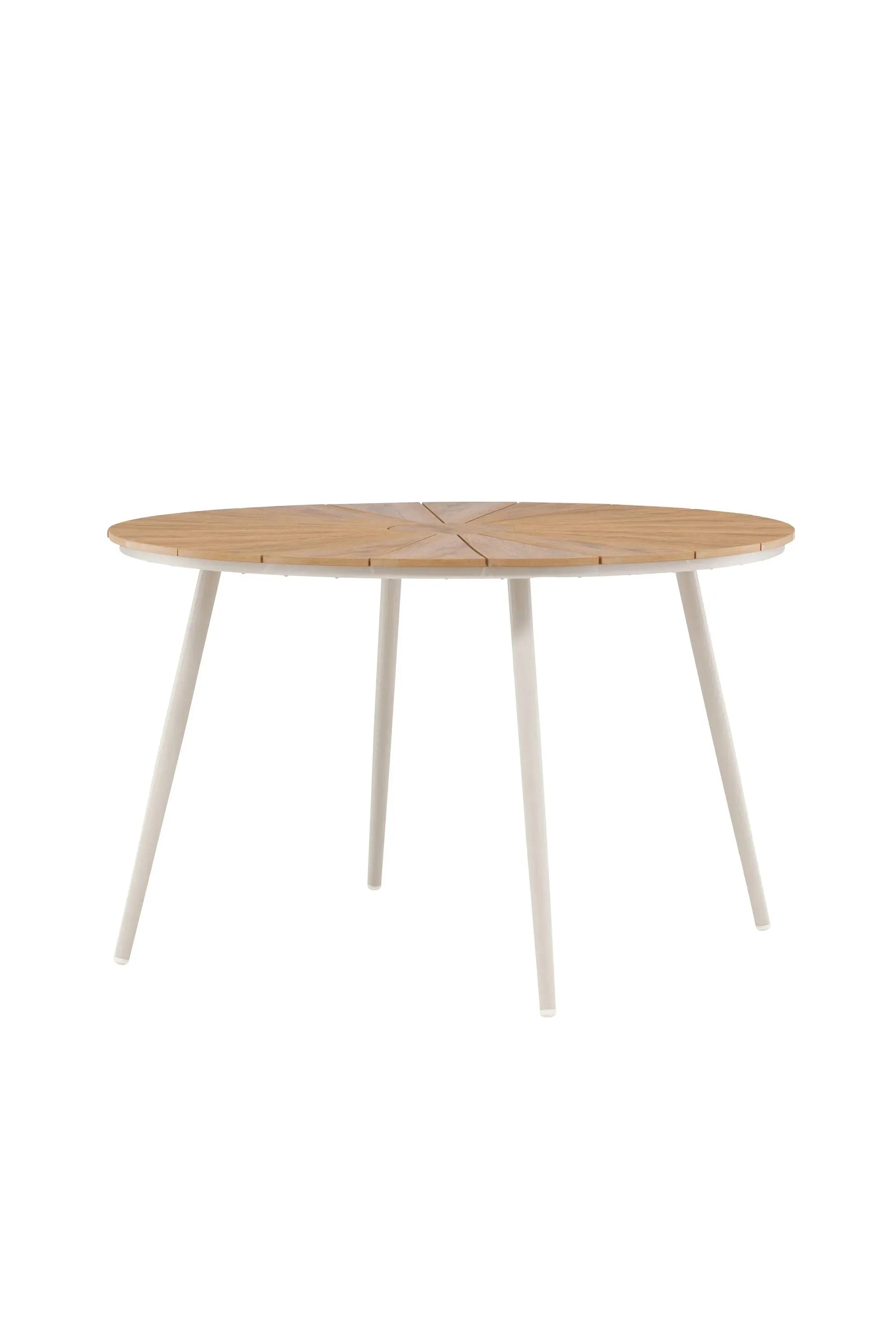 Eleganter rechteckiger Gartentisch San Vito von Venture Home, perfekt für moderne Außenbereiche und gemütliche Zusammenkünfte.