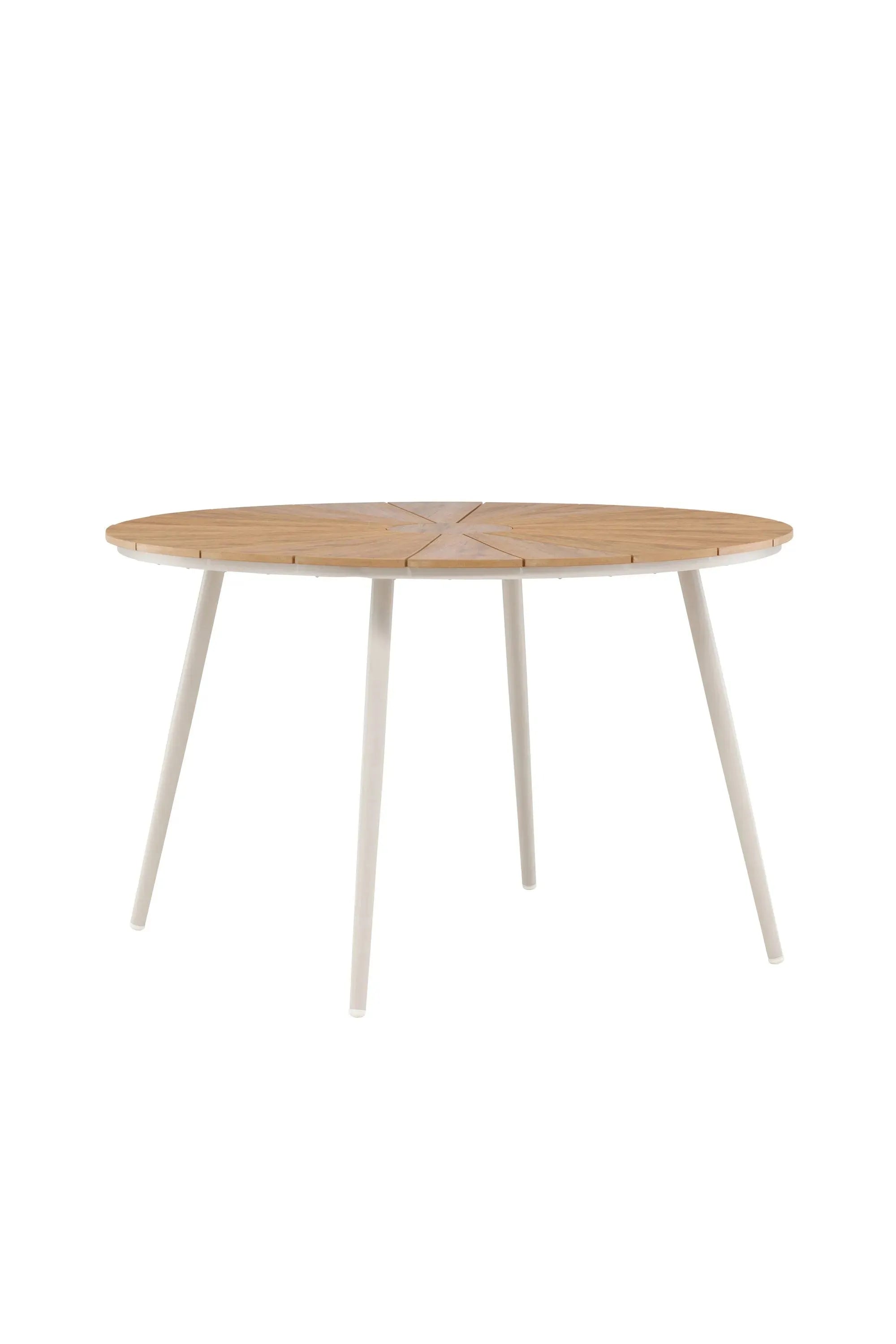Eleganter Gartentisch San Vito von Venture Home, rechteckig, perfekt für moderne Außenbereiche und gemütliche Zusammenkünfte.