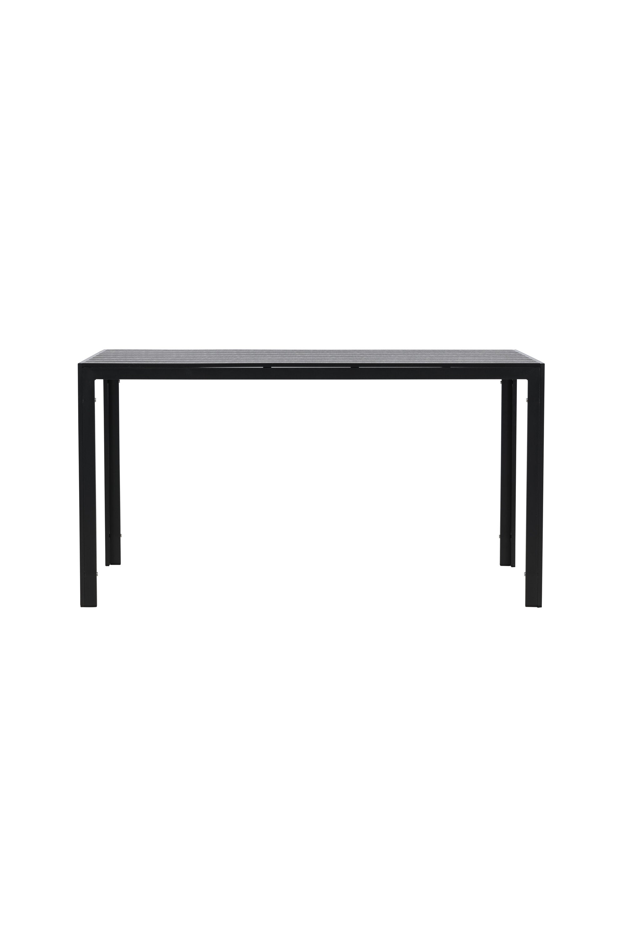 Der rechteckige Mirko Gartentisch von Venture Home kombiniert modernes Design mit Funktionalität für Ihren Aussenbereich.