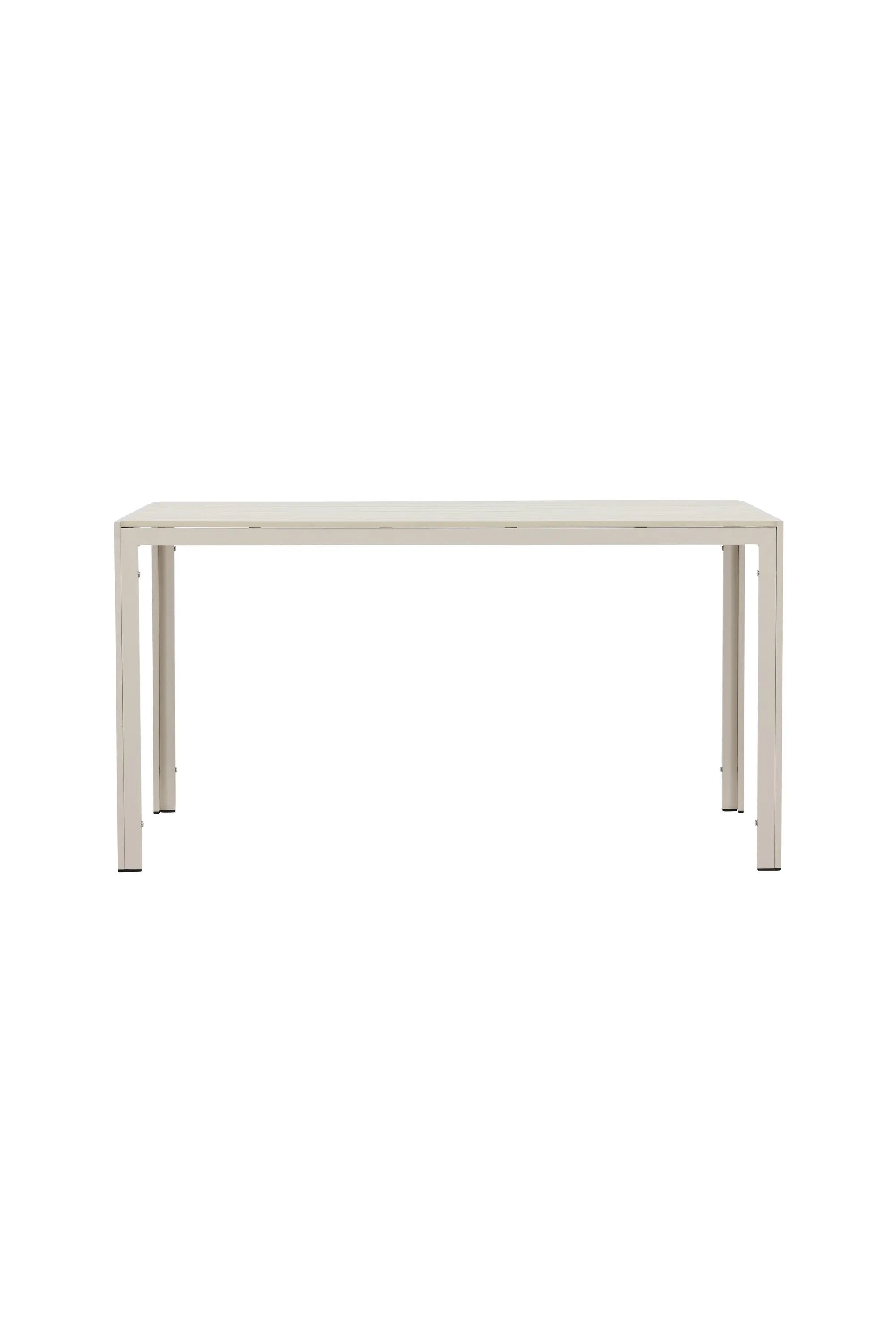 Der rechteckige Gartentisch Mirko von Venture Home bietet modernes Design und praktische Funktionalität für Ihren Außenbereich.