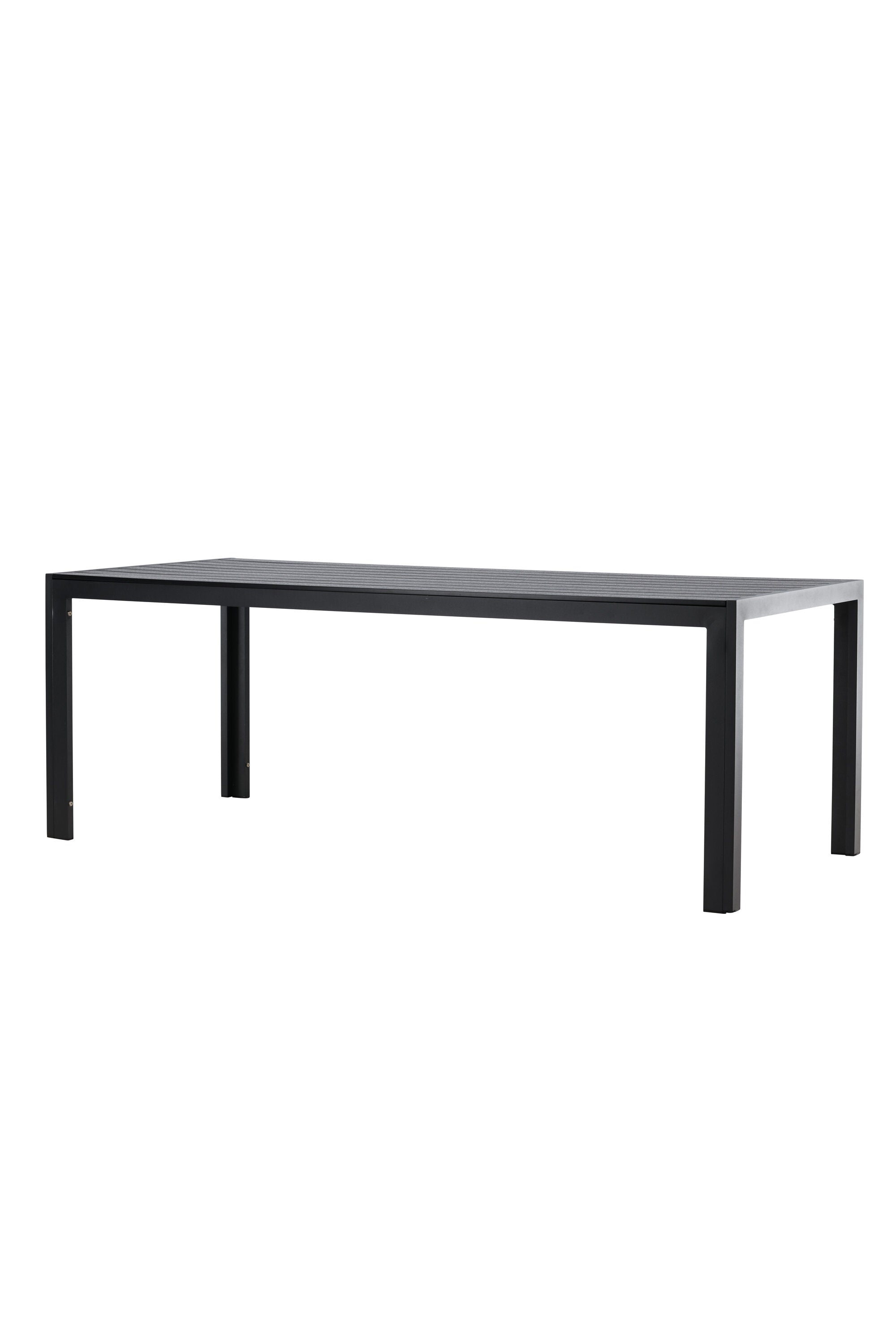 Mirko Rechteckiger Gartentisch in Black präsentiert im Onlineshop von KAQTU Design AG. Gartentisch ist von Venture Home