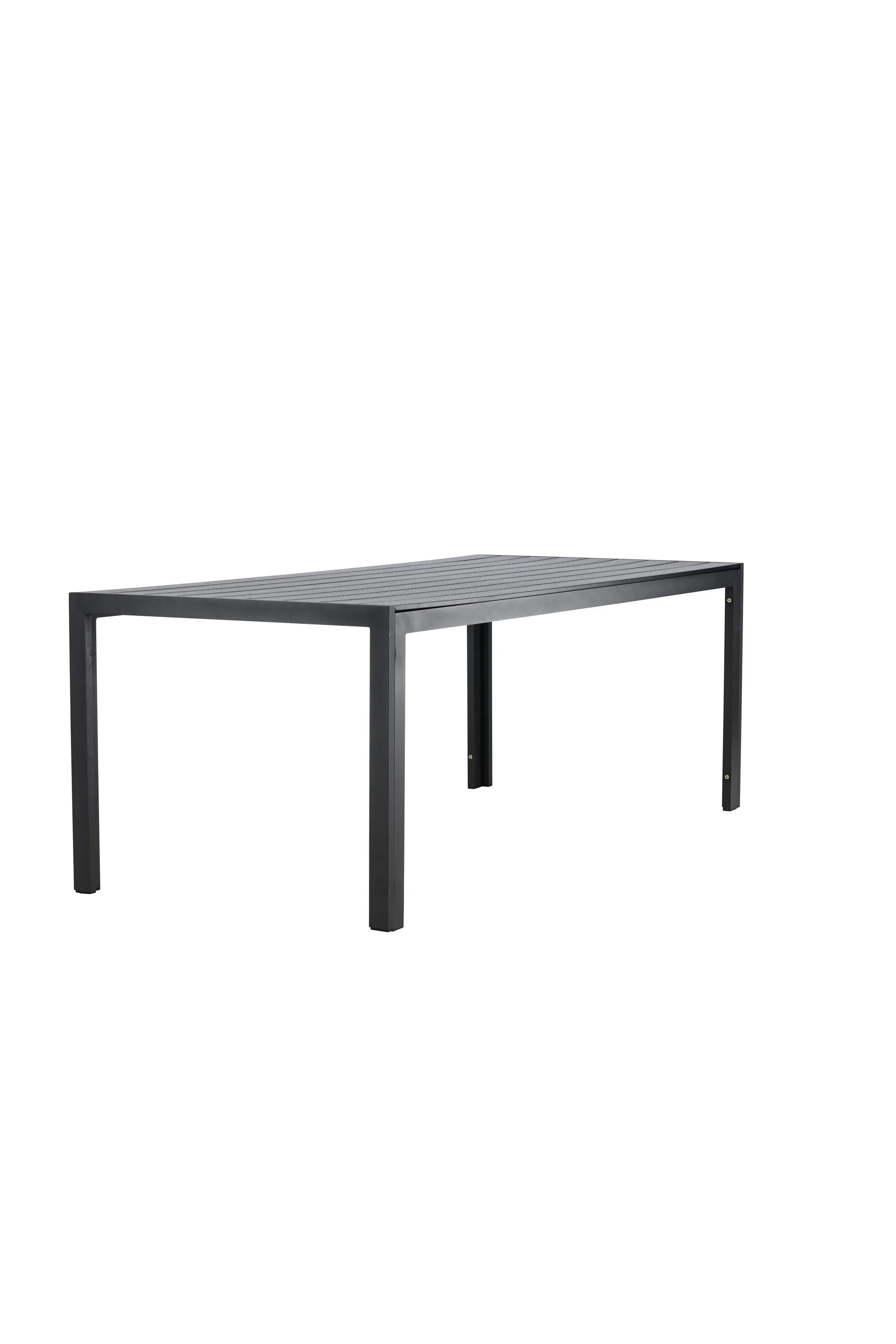 Der Mirko Gartentisch von Venture Home überzeugt mit rechteckigem Design, ideal für stilvolle und funktionale Außenbereiche.
