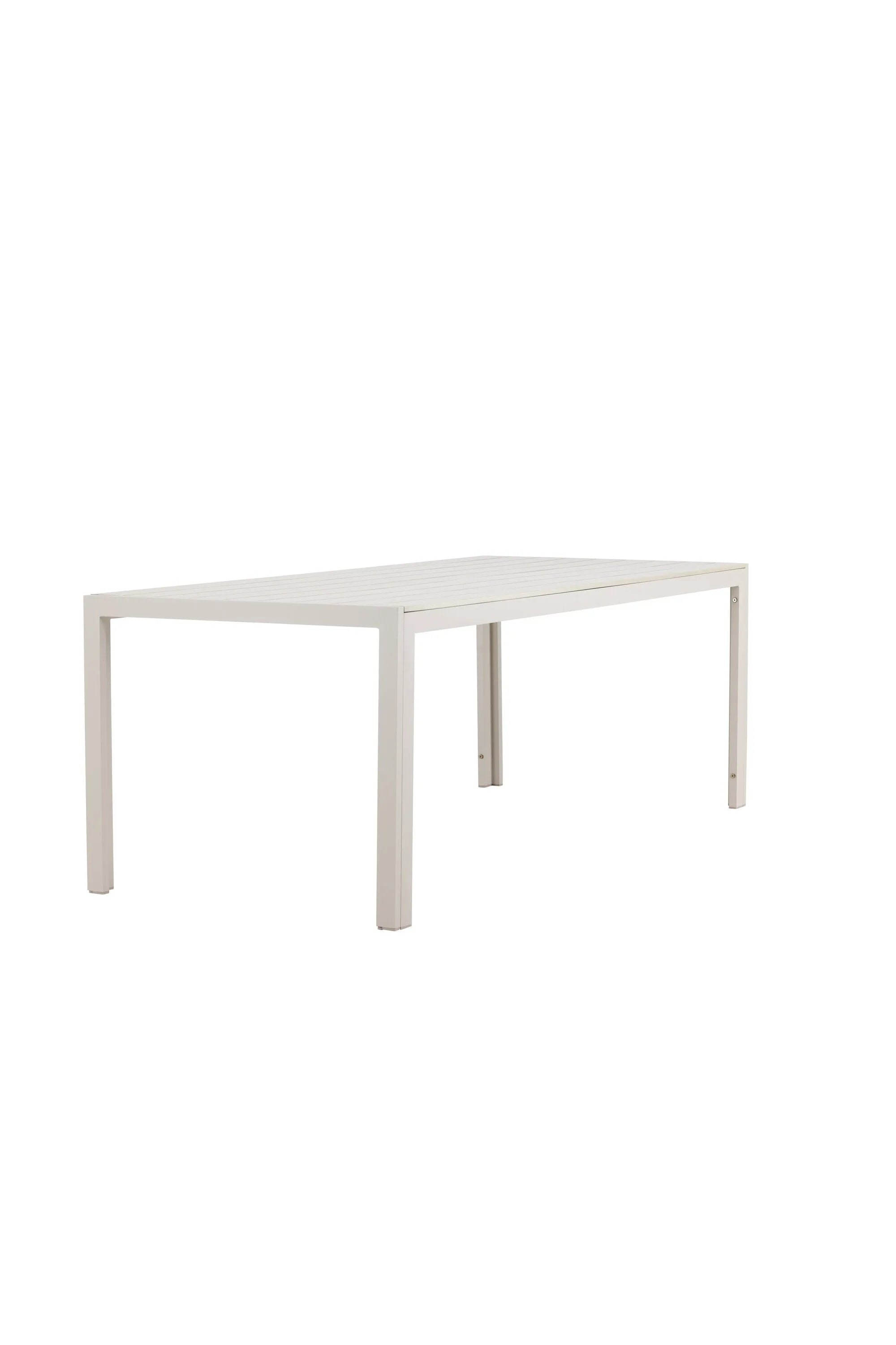 Der rechteckige Mirko Gartentisch von Venture Home überzeugt durch modernes Design, Robustheit und Eignung für den Außenbereich.