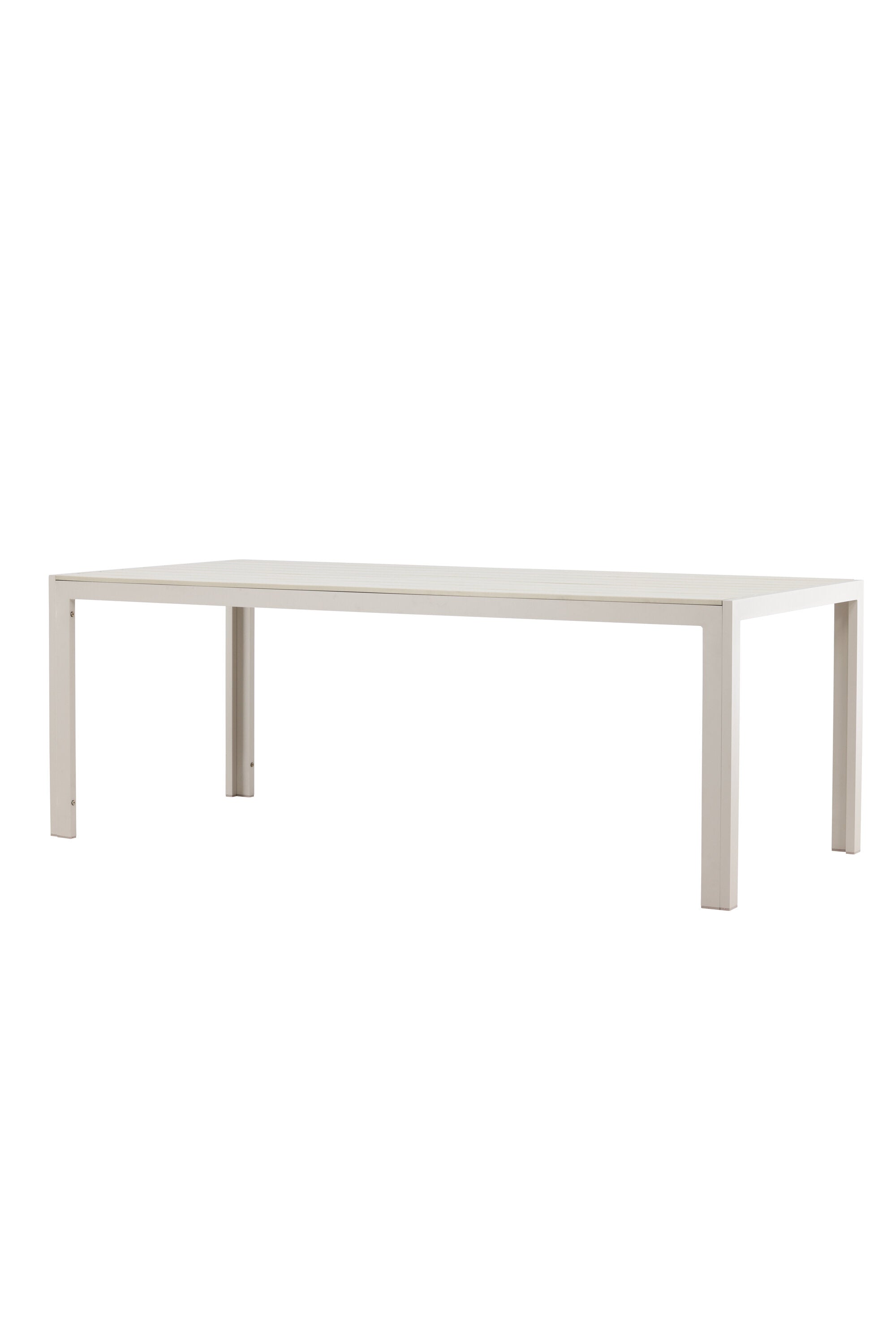 Mirko Rechteckiger Gartentisch in Beige präsentiert im Onlineshop von KAQTU Design AG. Gartentisch ist von Venture Home