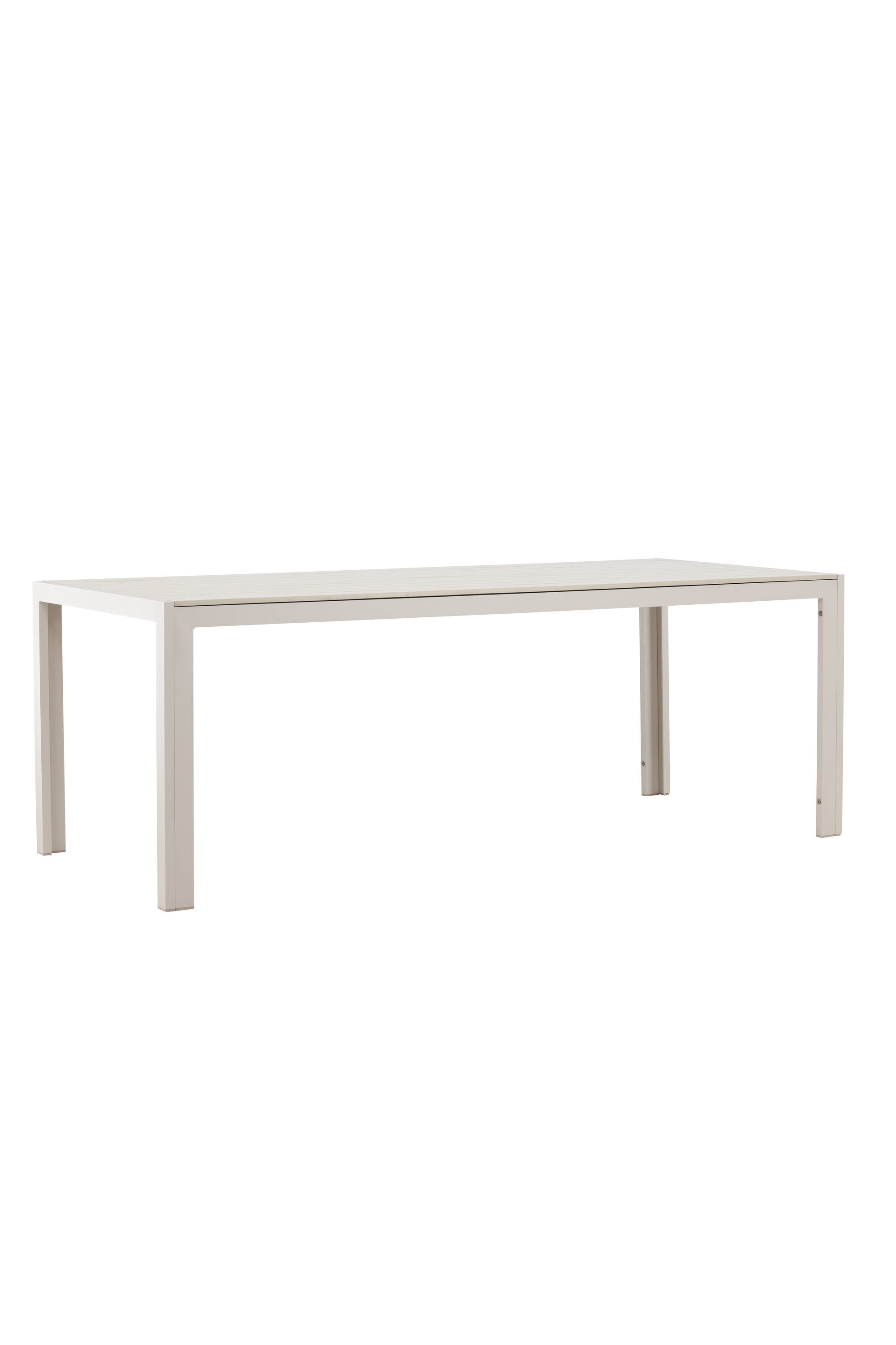 Mirko Rechteckiger Gartentisch in Beige präsentiert im Onlineshop von KAQTU Design AG. Gartentisch ist von Venture Home