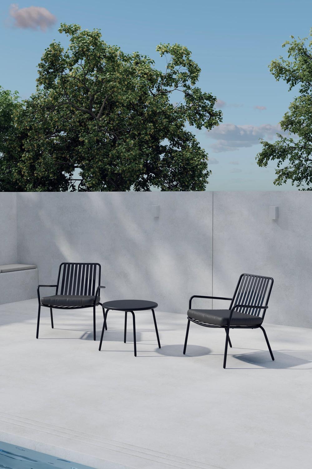 Mykonos Lounge-Set in  präsentiert im Onlineshop von KAQTU Design AG. Loungeset ist von Venture Home