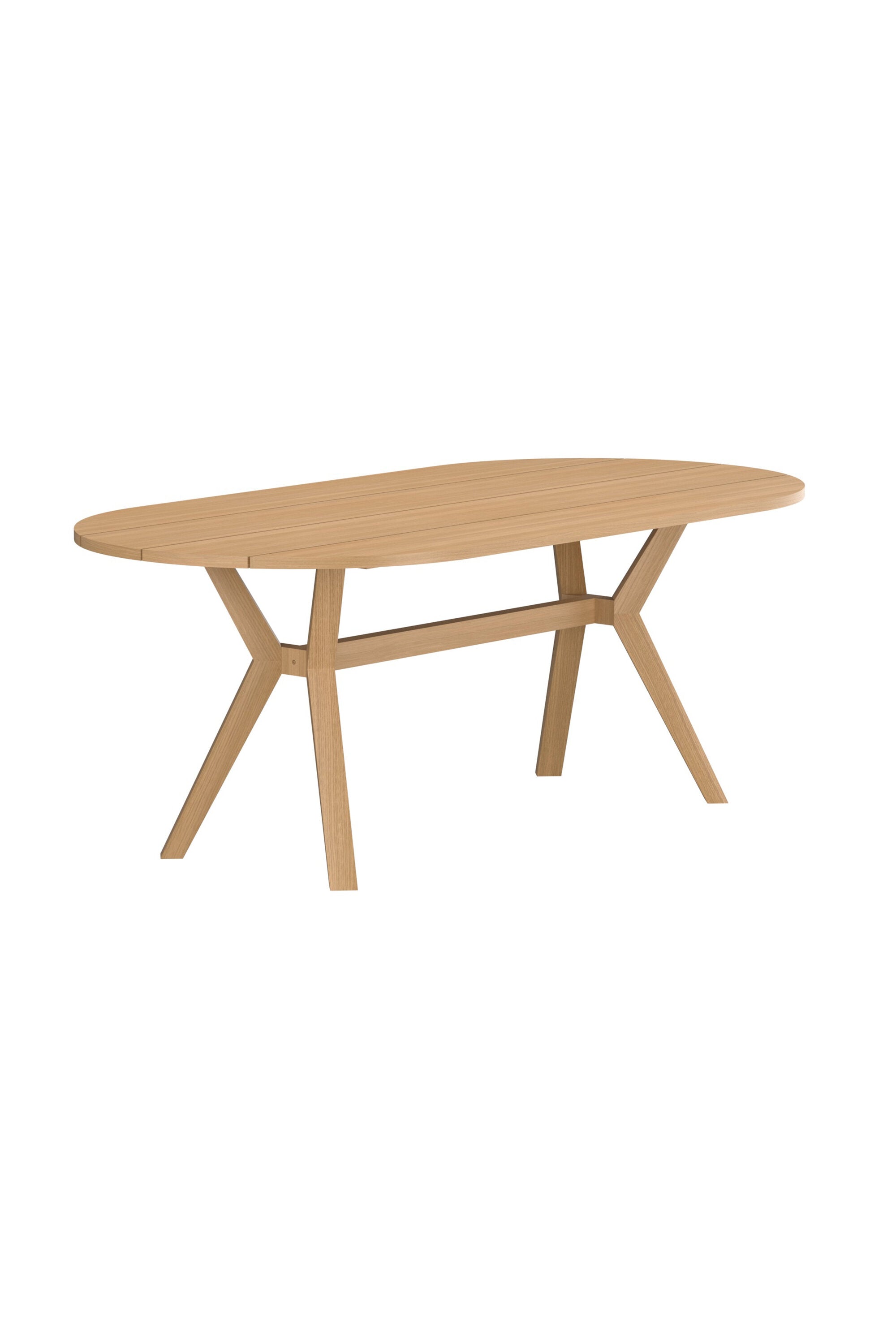 Kenya Oval Esstisch in Natur präsentiert im Onlineshop von KAQTU Design AG. Esstisch ist von Venture Home