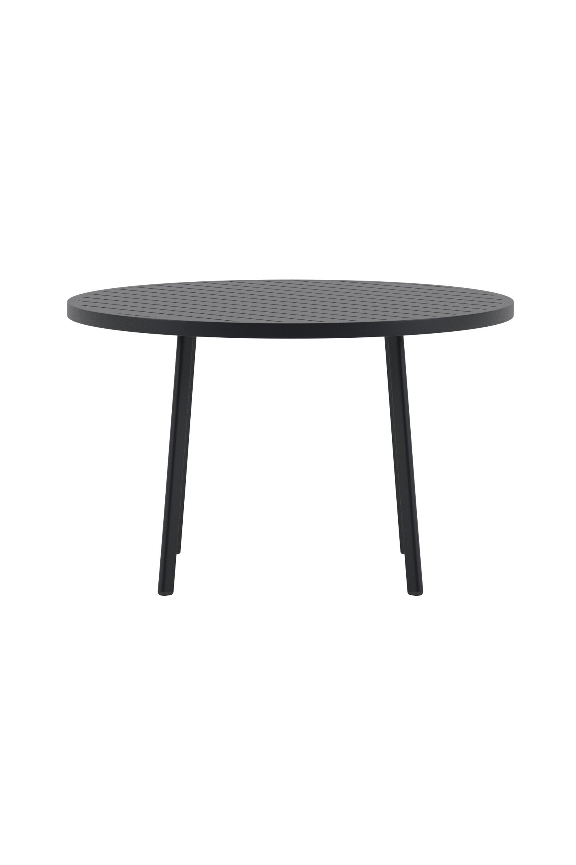 Giardini Round Esstisch in Schwarz präsentiert im Onlineshop von KAQTU Design AG. Gartentisch ist von Venture Home