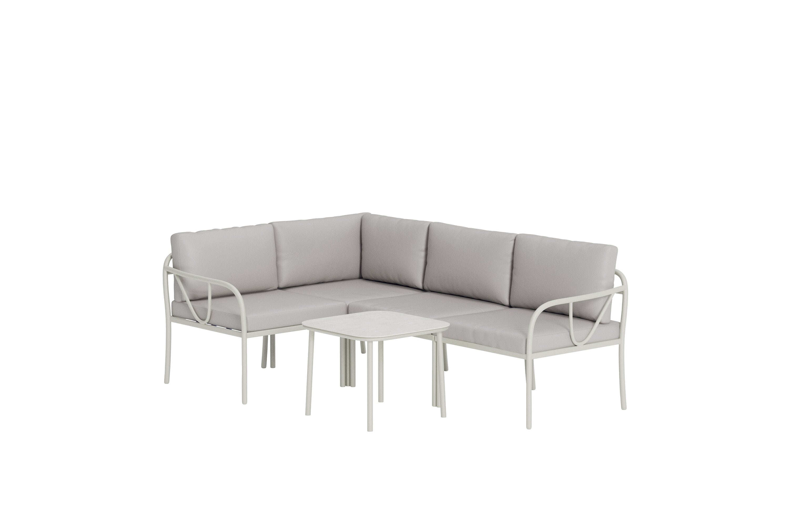 Hydra Ecksofa Set in Braun präsentiert im Onlineshop von KAQTU Design AG. Loungeset ist von Venture Home