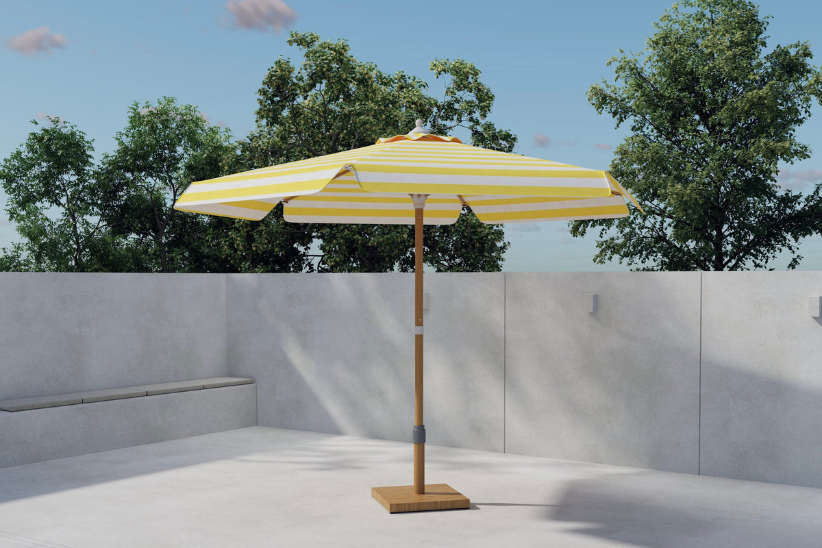 Cerox Sonnenschirm in Gelb präsentiert im Onlineshop von KAQTU Design AG. Sonnenschirm ist von Venture Home