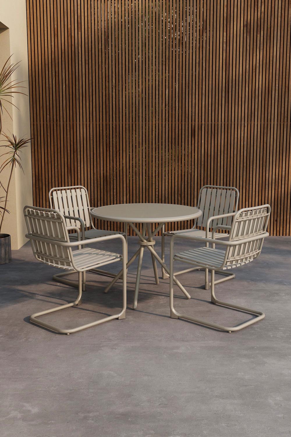 Chios Dining Set in  präsentiert im Onlineshop von KAQTU Design AG. Gartentischset ist von Venture Home