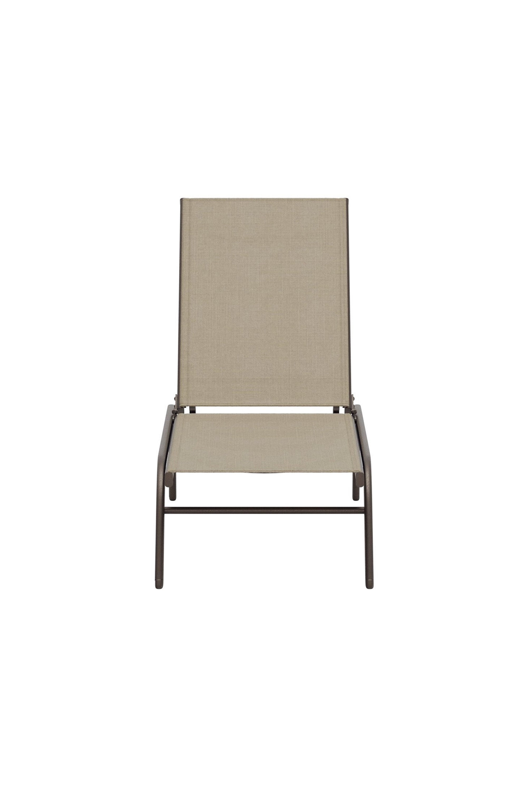 Kastos Sonnenliege in Beige präsentiert im Onlineshop von KAQTU Design AG. Liegestuhl ist von Venture Home