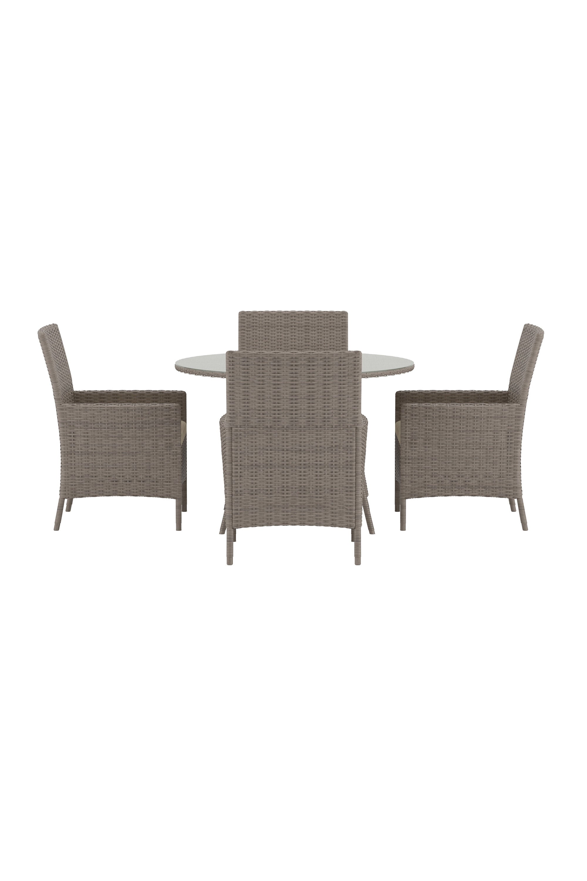 Lefkas Esstischgarnitur in  präsentiert im Onlineshop von KAQTU Design AG. Gartentischset ist von Venture Home