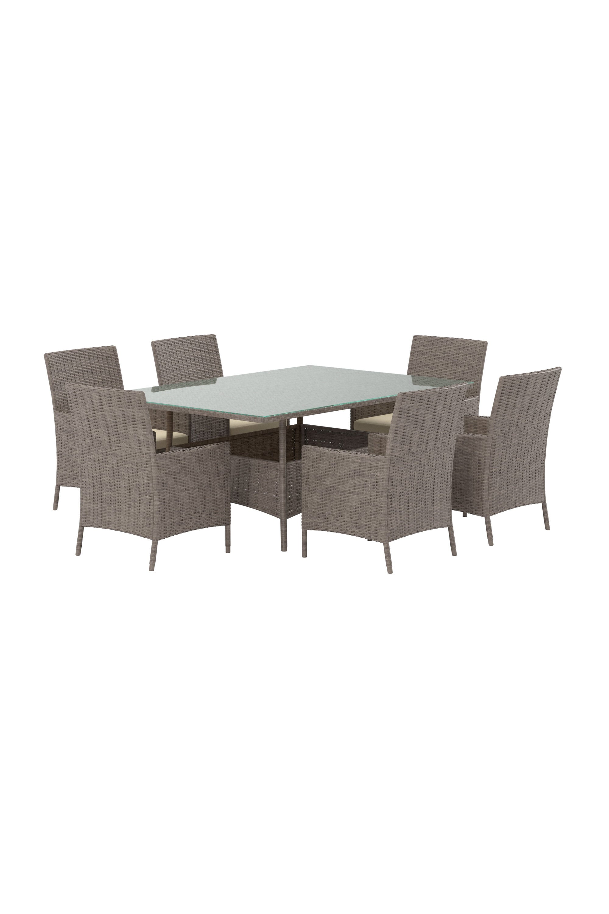 Lefkas Esstischgarnitur in  präsentiert im Onlineshop von KAQTU Design AG. Gartentischset ist von Venture Home