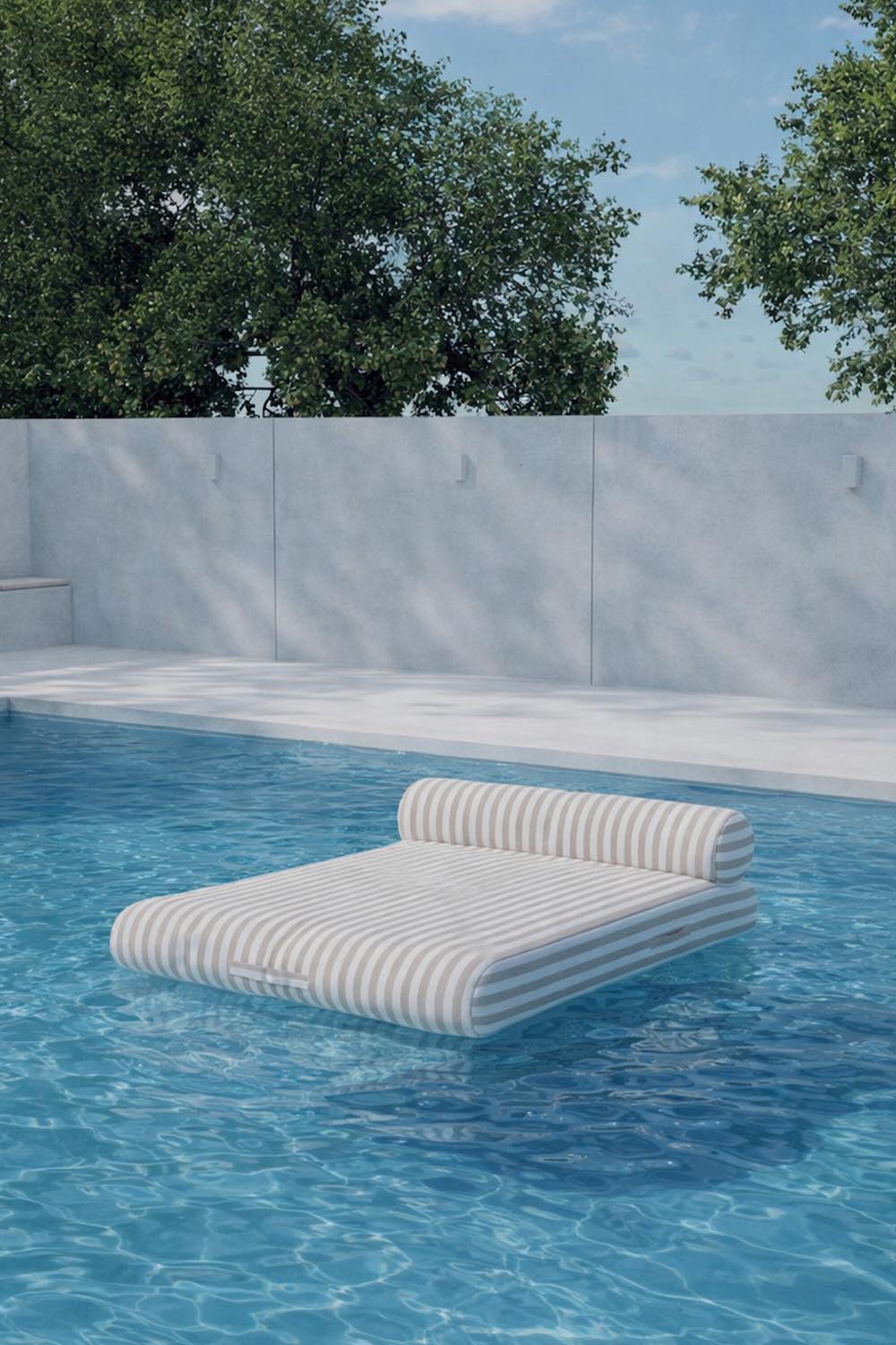 Redang Sonnenliege in Beige präsentiert im Onlineshop von KAQTU Design AG. Liegestuhl ist von Venture Home