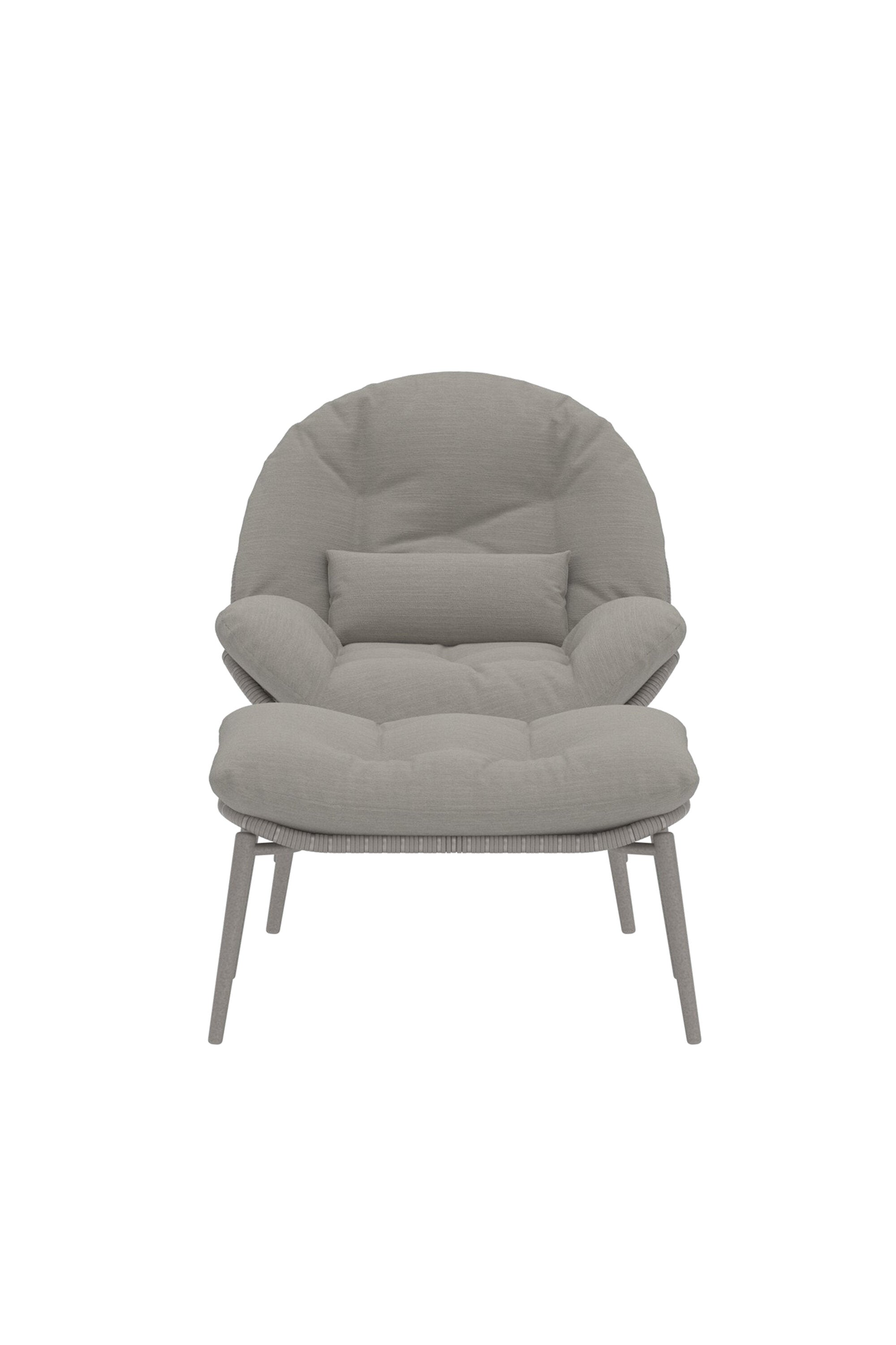 Cala Loungestuhl in Beige präsentiert im Onlineshop von KAQTU Design AG. Outdoor-Sessel ist von Venture Home