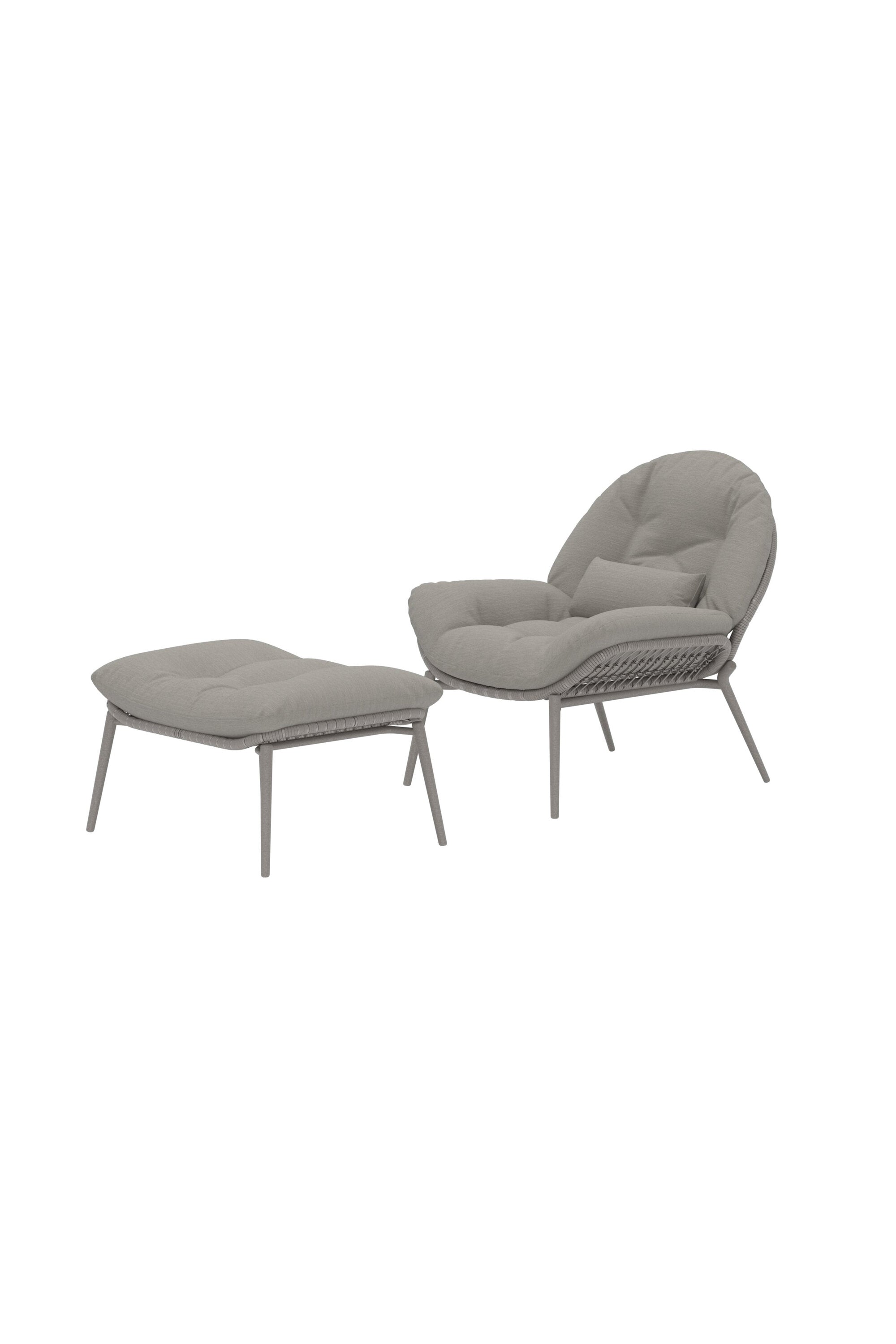 Cala Loungestuhl in Beige präsentiert im Onlineshop von KAQTU Design AG. Outdoor-Sessel ist von Venture Home