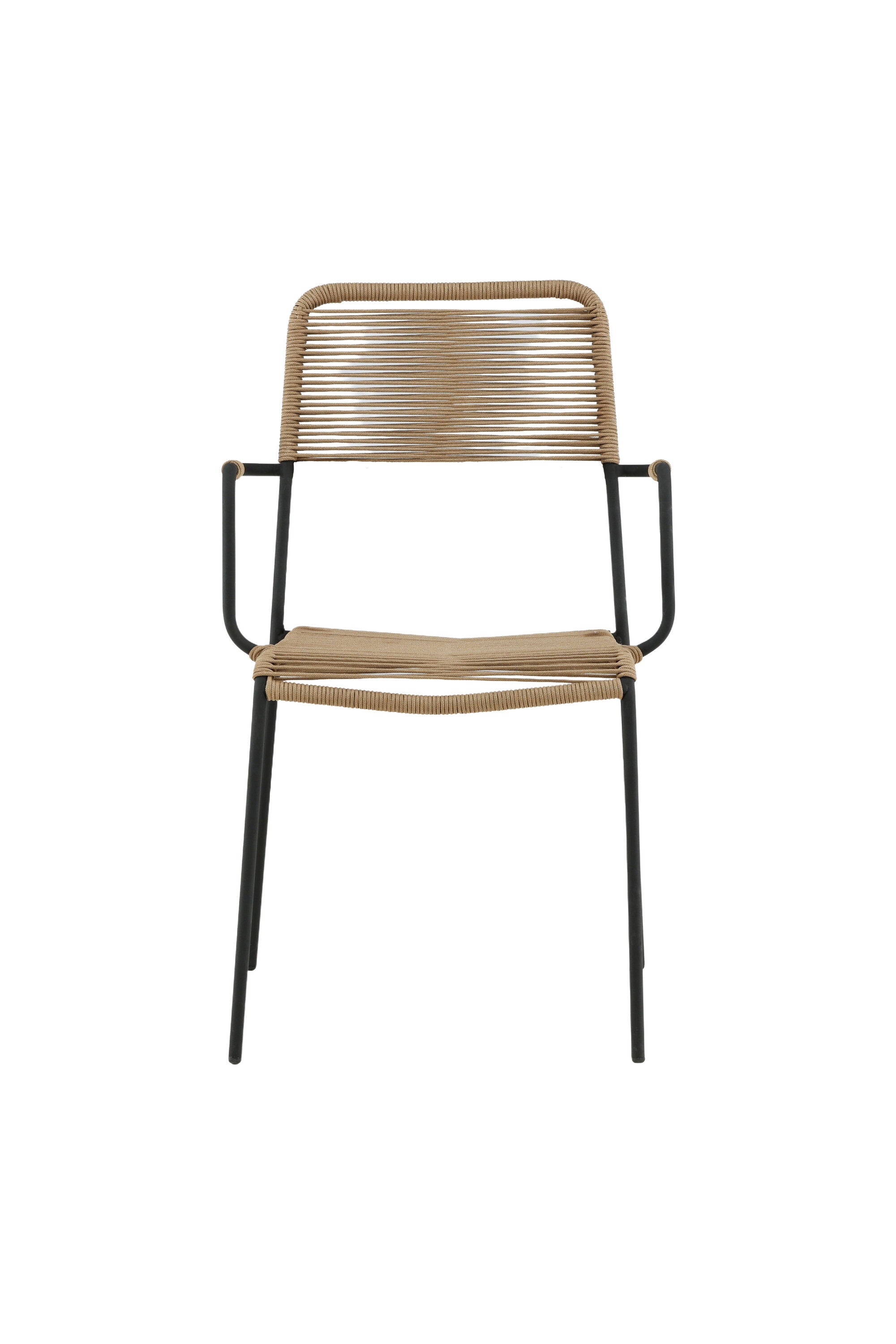 Lindos Loungestuhl in Braun präsentiert im Onlineshop von KAQTU Design AG. Outdoor-Sessel ist von Venture Home