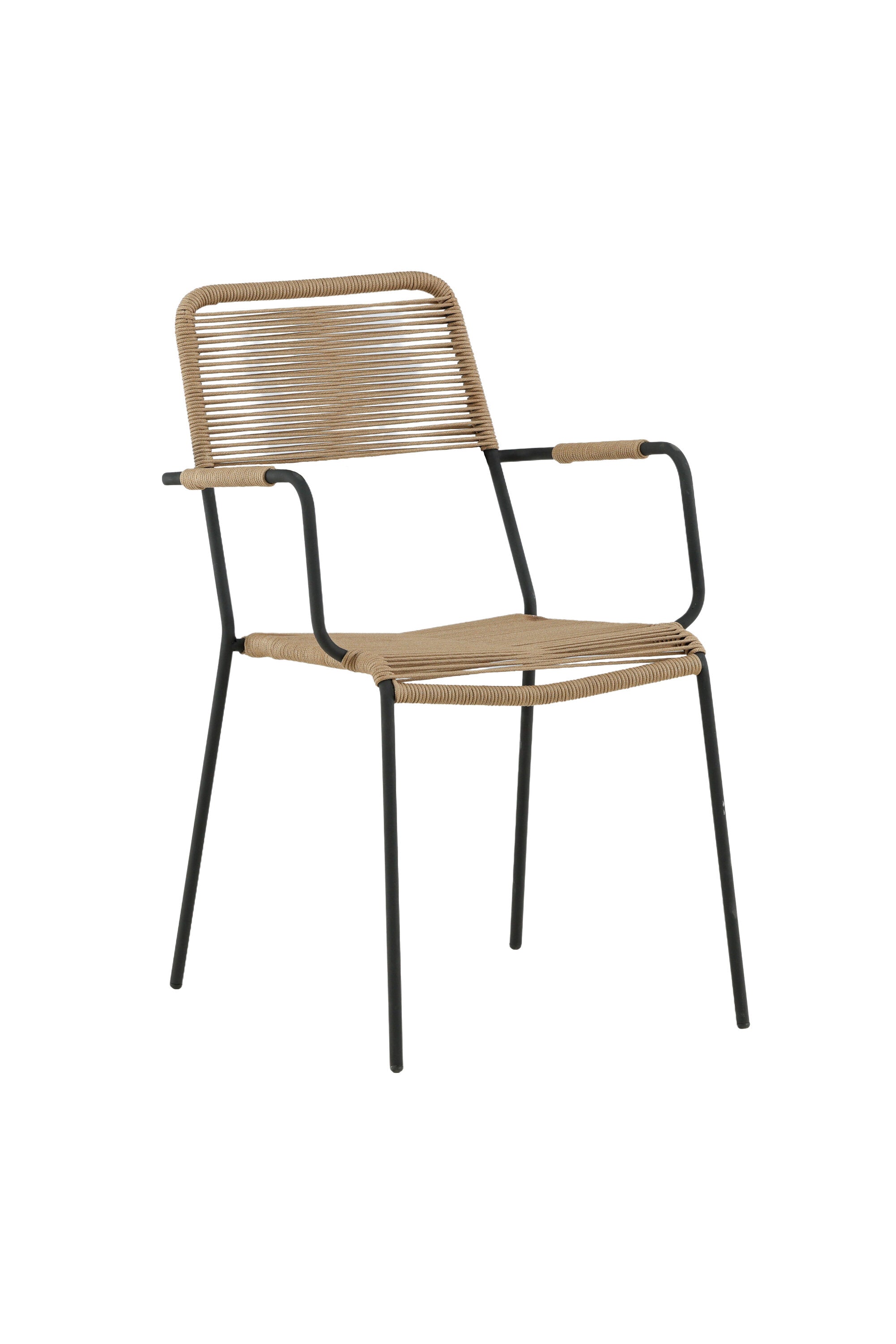 Lindos Loungestuhl in Braun präsentiert im Onlineshop von KAQTU Design AG. Outdoor-Sessel ist von Venture Home