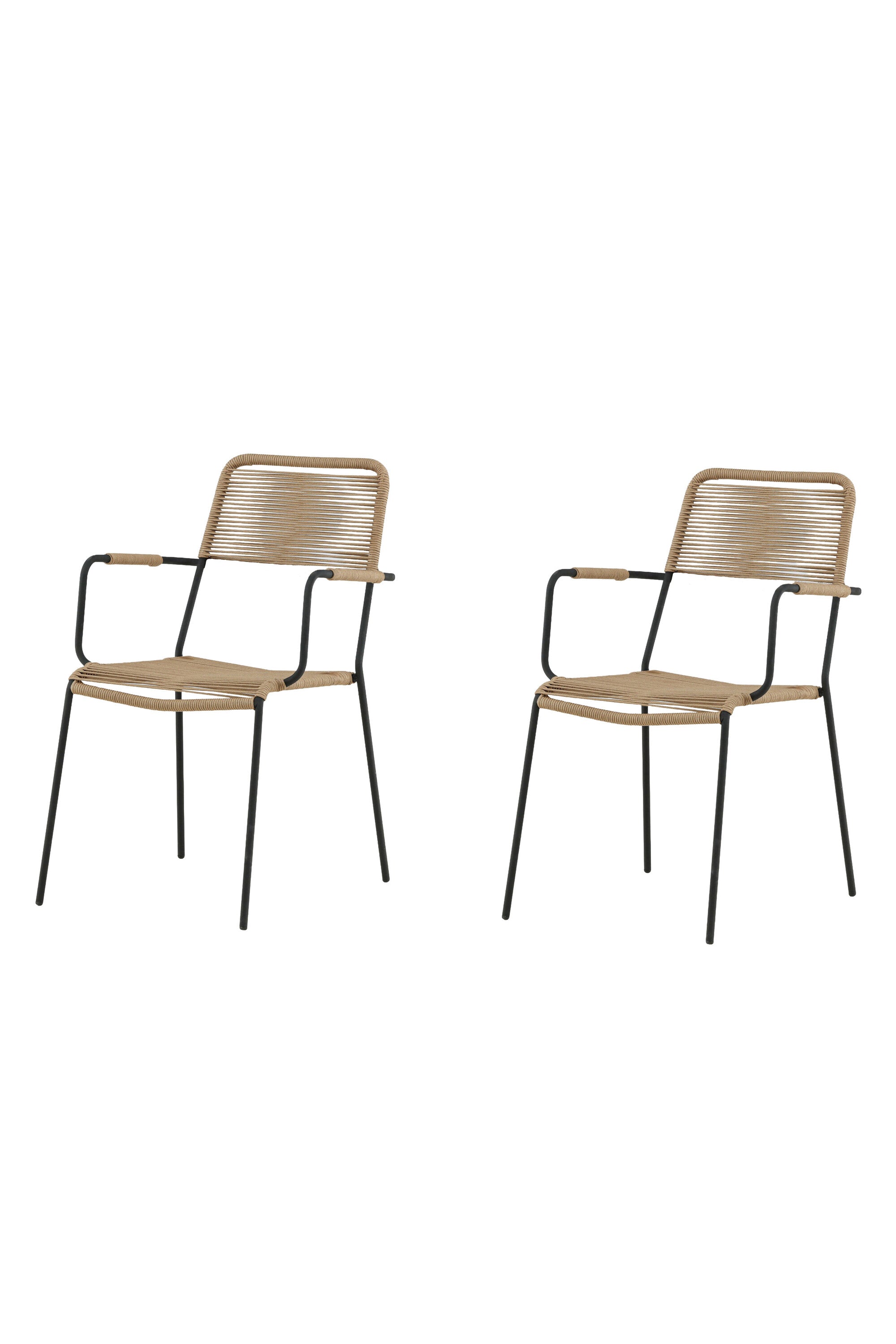 Lindos Loungestuhl in Braun präsentiert im Onlineshop von KAQTU Design AG. Outdoor-Sessel ist von Venture Home
