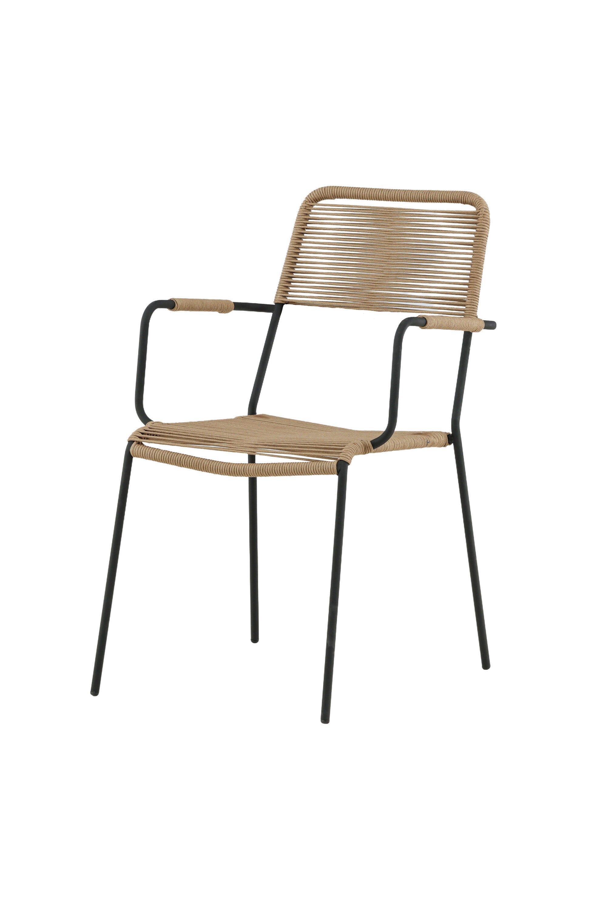 Lindos Loungestuhl in Braun präsentiert im Onlineshop von KAQTU Design AG. Outdoor-Sessel ist von Venture Home