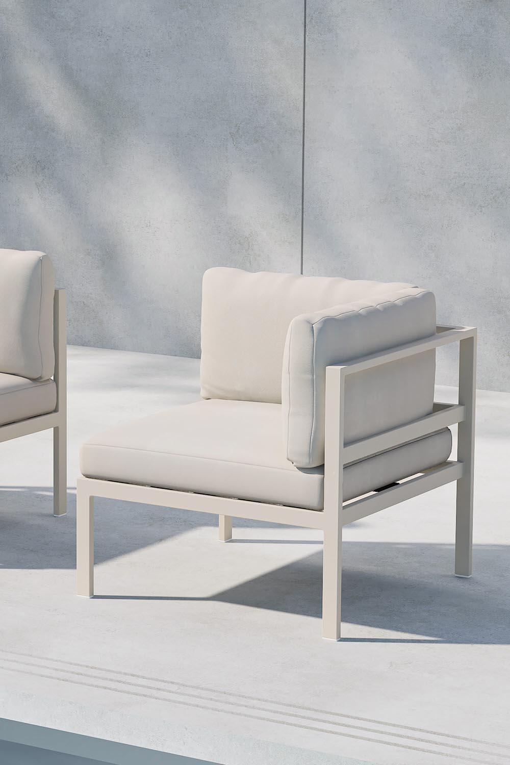 Copacabana Sofa Modul in Beige präsentiert im Onlineshop von KAQTU Design AG. Lounge Sofa ist von Venture Home