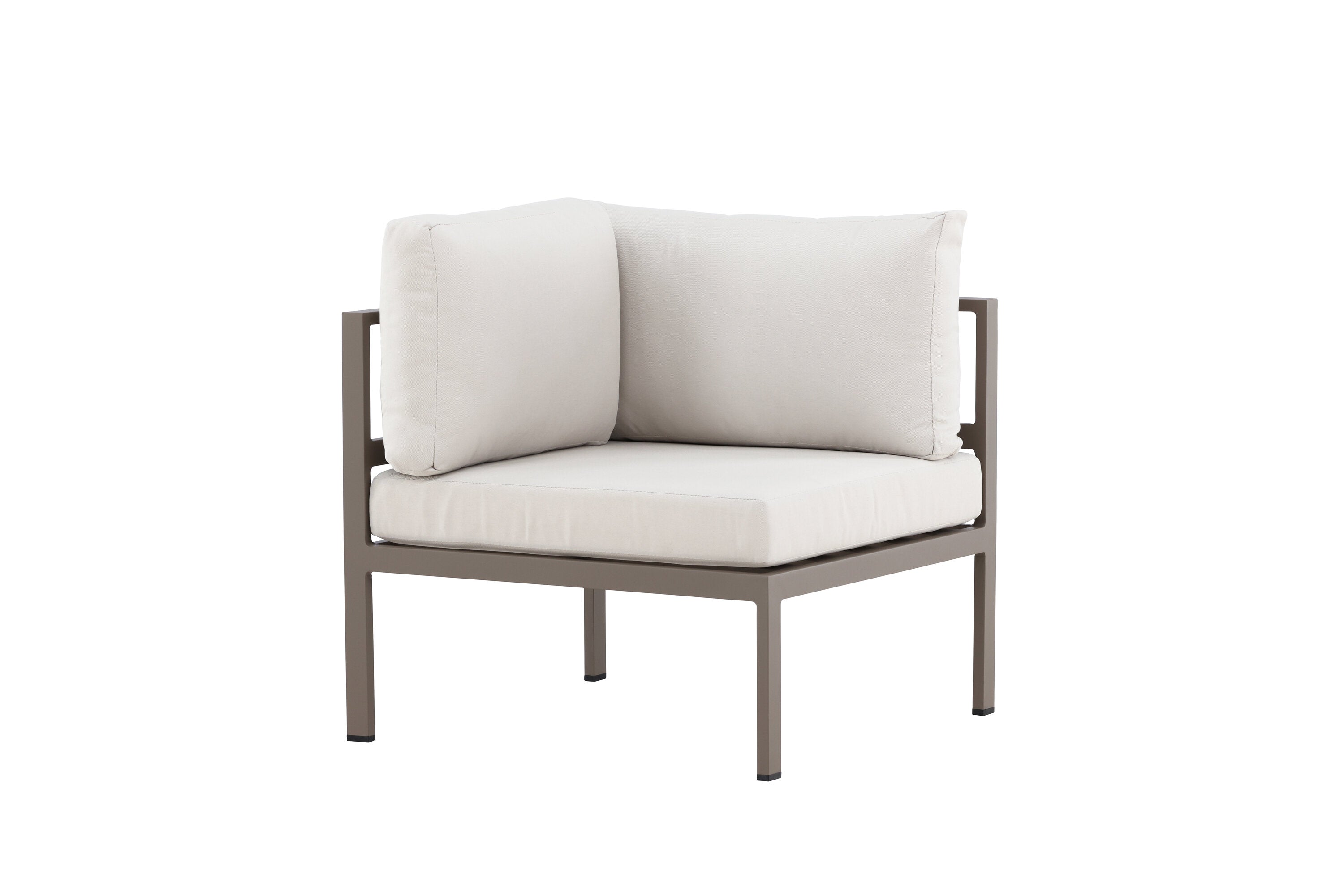 Elegantes Eckmodul des Copacabana Sofas von Venture Home, perfekt für gemütliche Outdoor-Lounges und stilvolle Entspannungsecken.