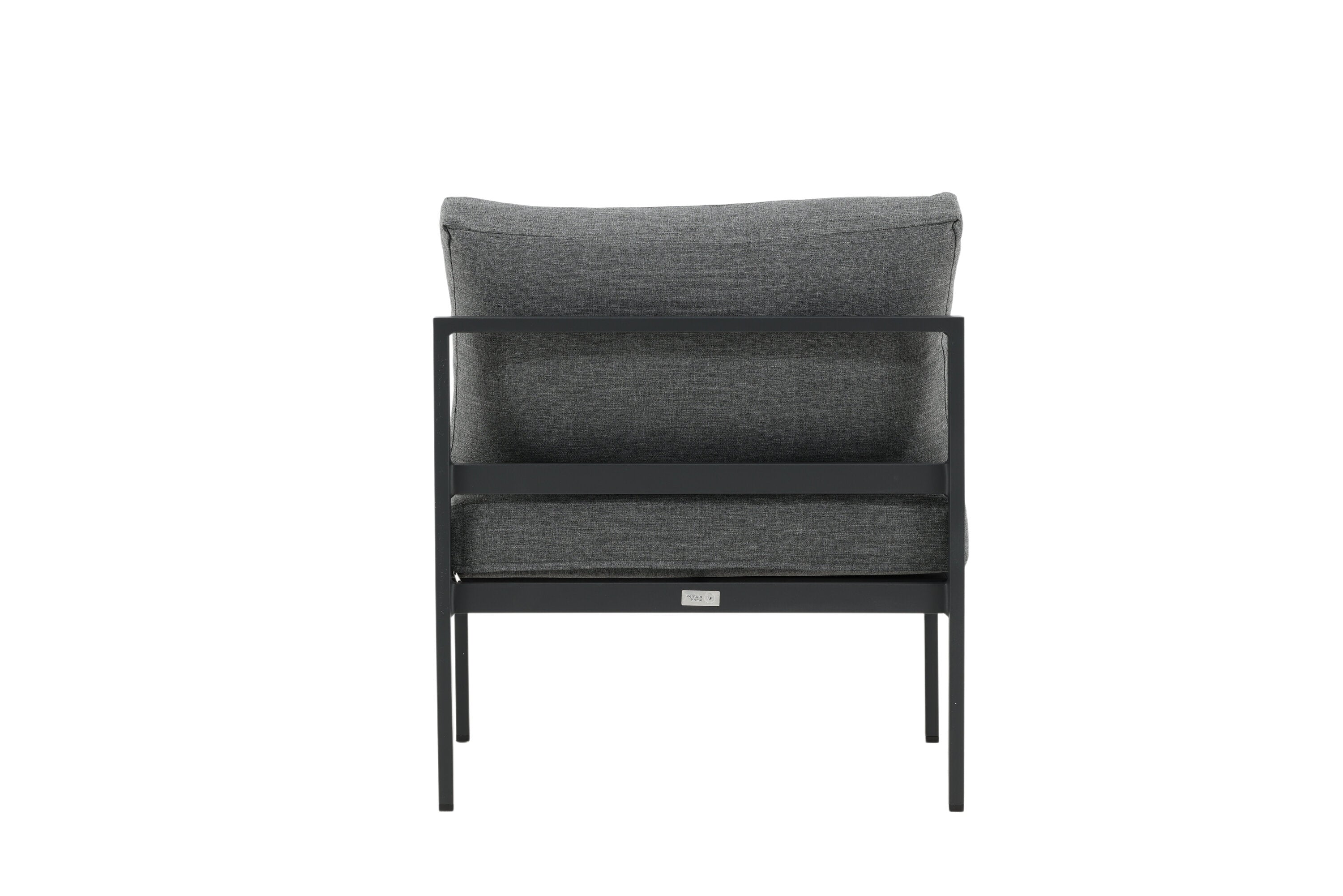 Schwarzes Mittelmodul des Copacabana Sofas von Venture Home, perfekt für moderne Lounge-Umgebungen und stilvolle Wohnkonzepte.