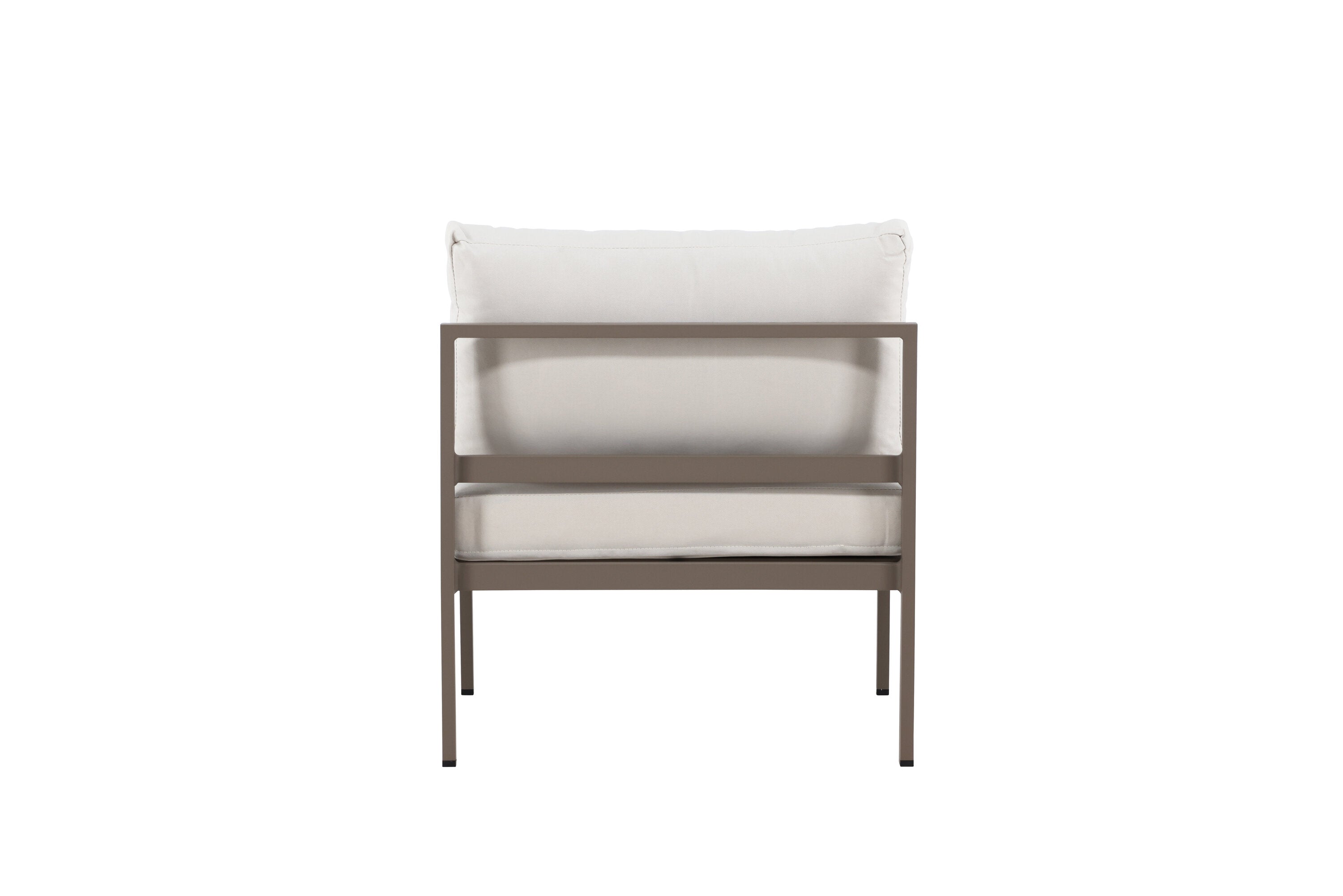 Stilvolles Mittelmodul des Copacabana Sofas in warmem Braun, perfekt für entspannte Lounge-Atmosphäre von Venture Home.