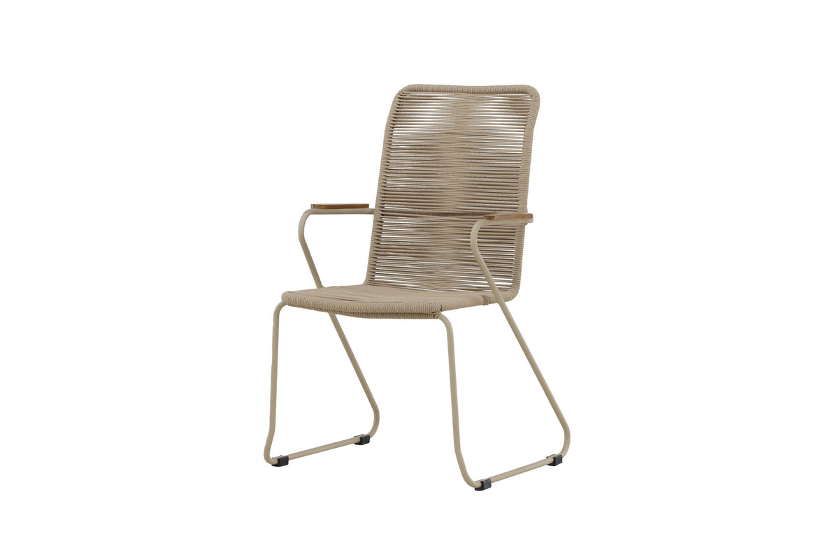 Bois Esszimmerstuhl in Beige präsentiert im Onlineshop von KAQTU Design AG. Stuhl ist von Venture Home
