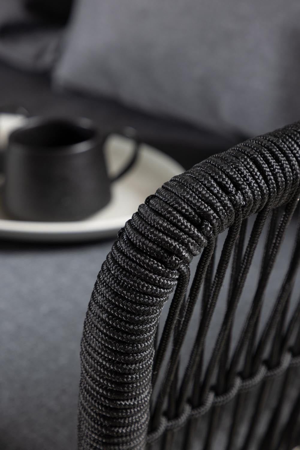 Chania Ecksofa-Set in Schwarz präsentiert im Onlineshop von KAQTU Design AG. Loungeset ist von Venture Home