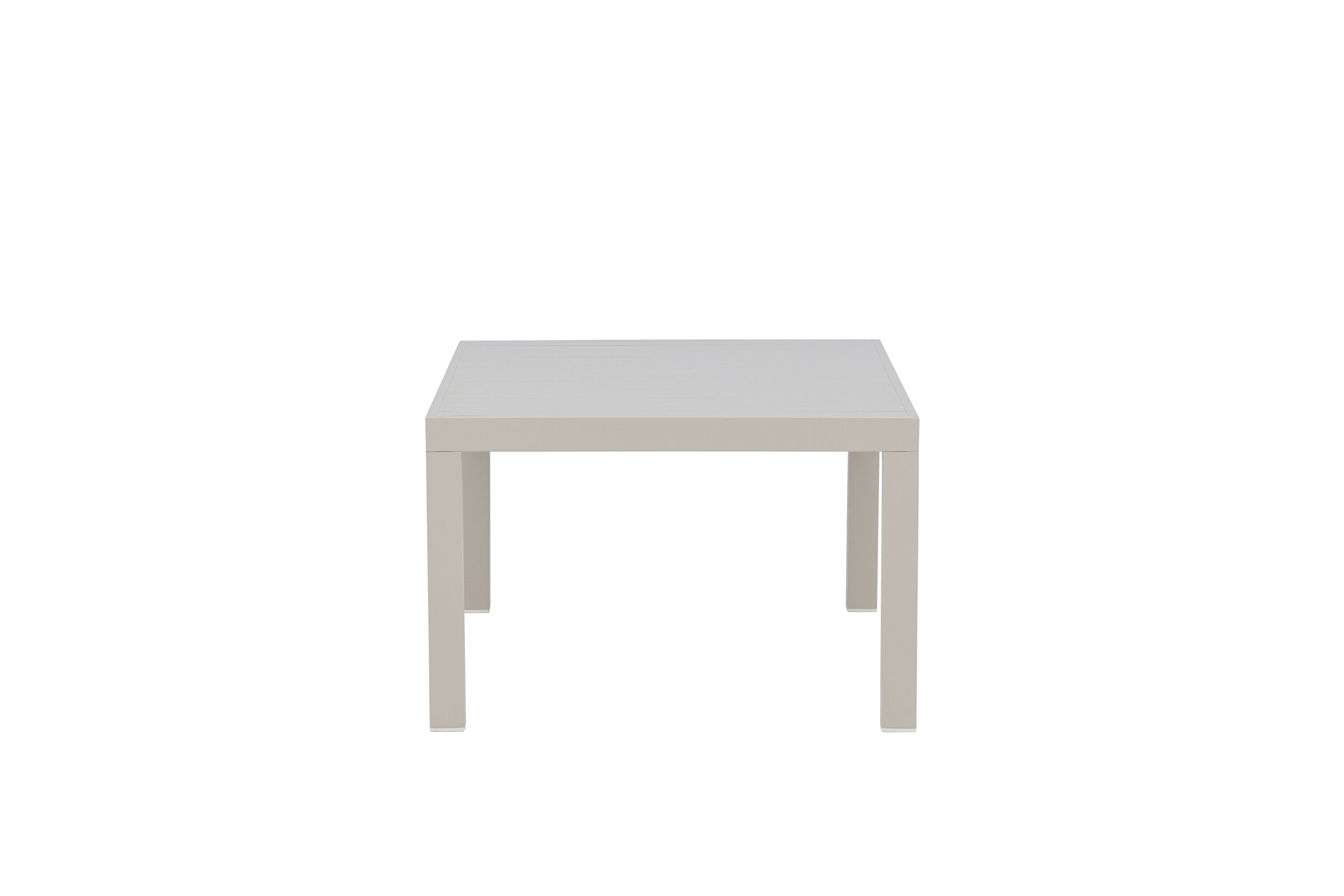 Eleganter Couchtisch Copacabana in warmem Beige, ideal für stilvolle Entspannung im Innen- und Außenbereich von Venture Home.