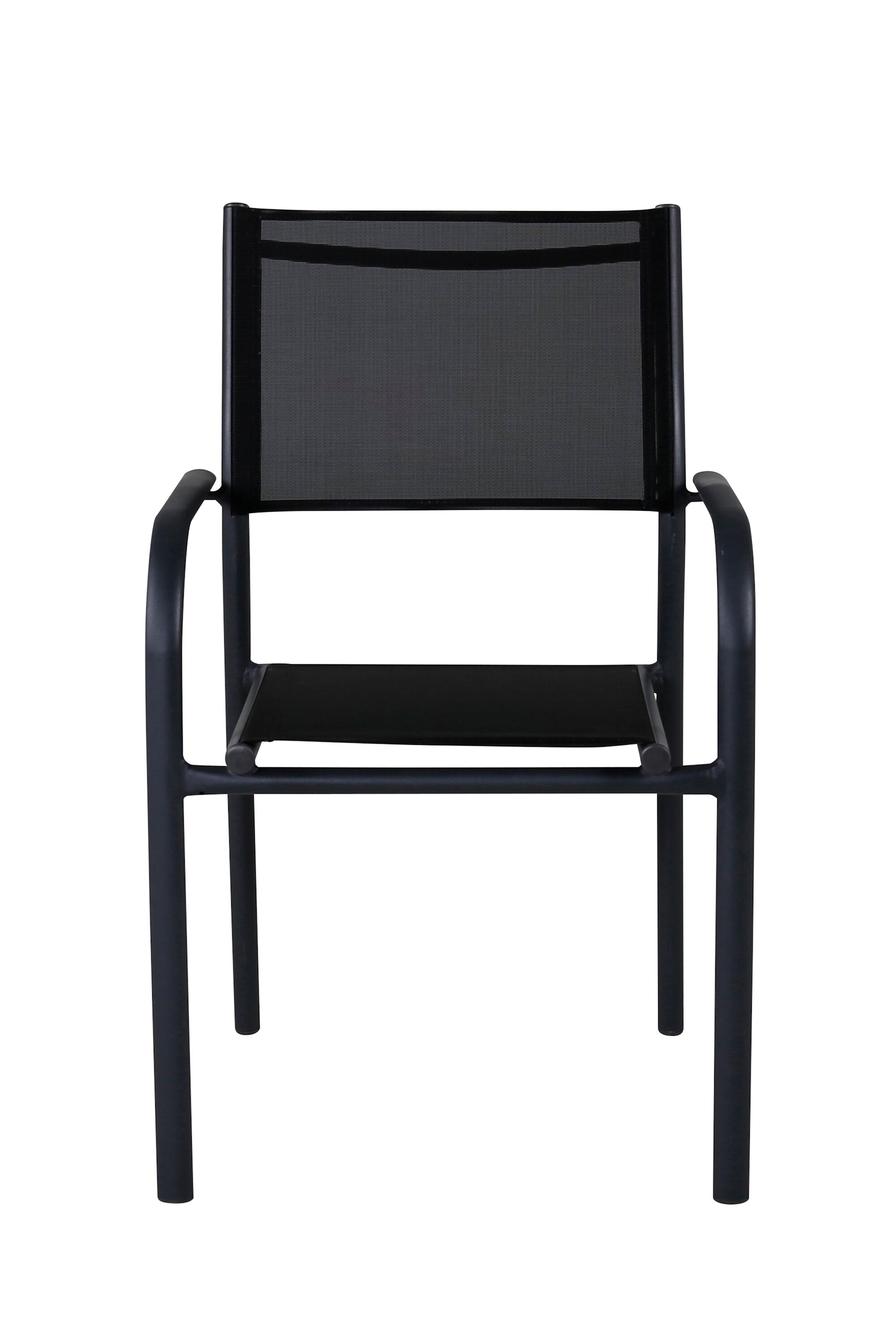 Santorini Sessel in Schwarz präsentiert im Onlineshop von KAQTU Design AG. Sessel mit Armlehnen ist von Venture Home