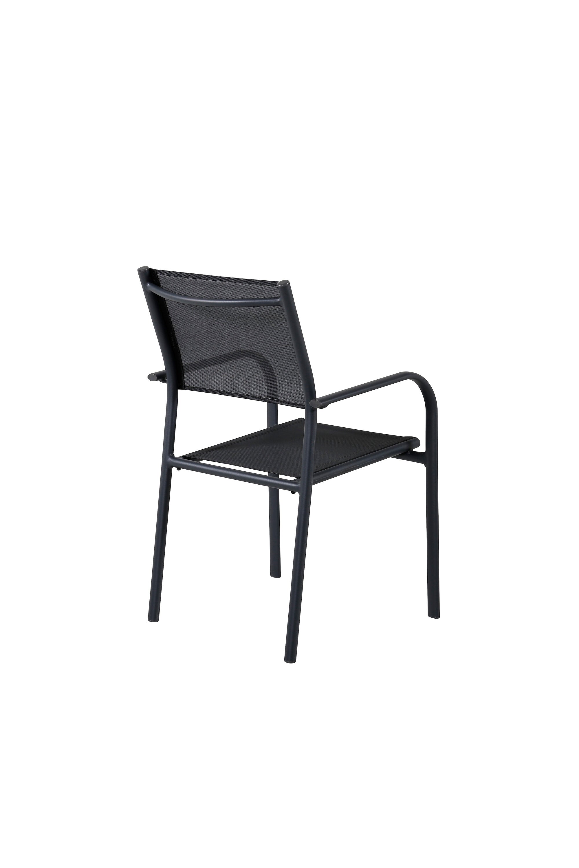 Santorini Sessel in Schwarz präsentiert im Onlineshop von KAQTU Design AG. Sessel mit Armlehnen ist von Venture Home