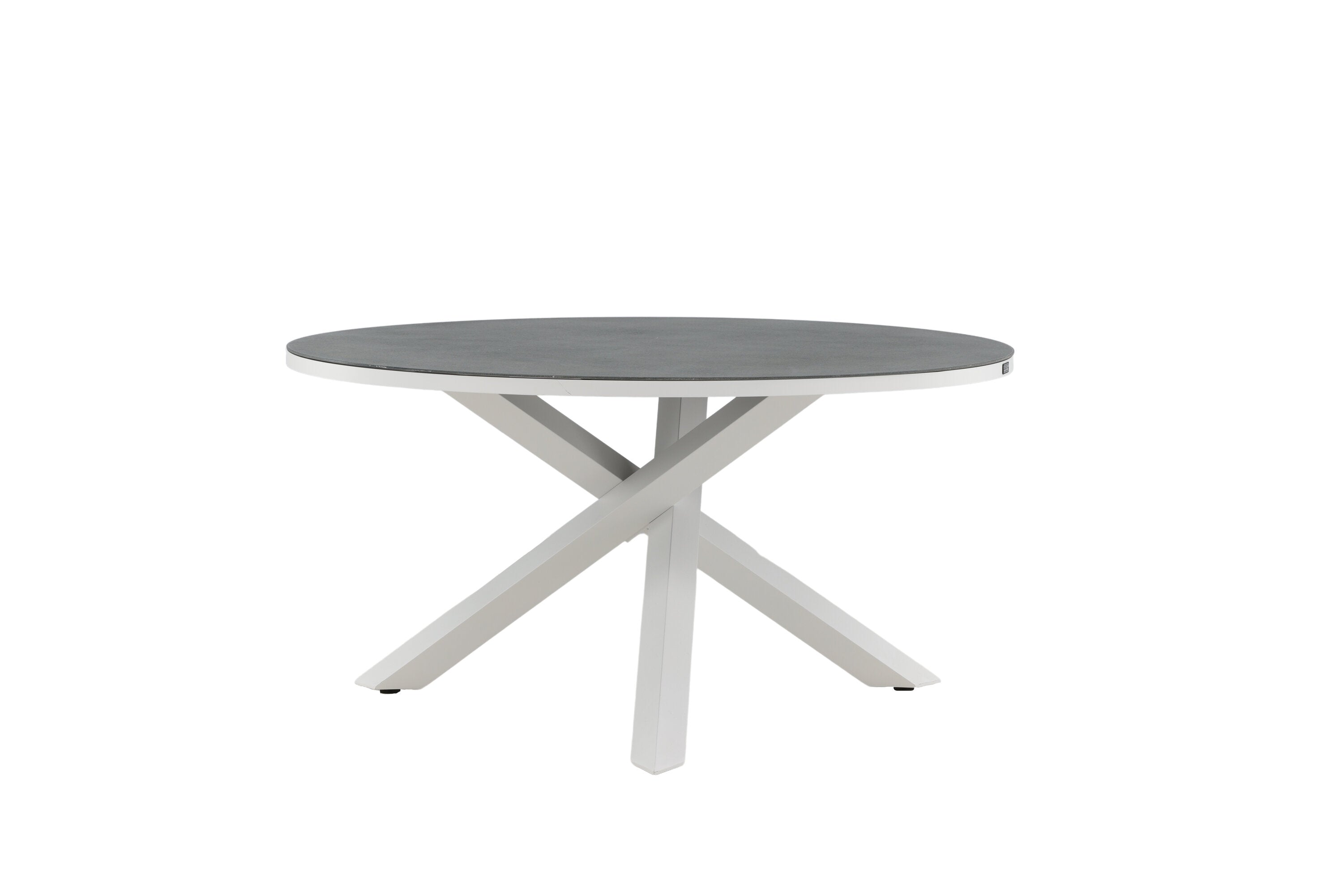 Copacabana Gartentisch rund in Grau präsentiert im Onlineshop von KAQTU Design AG. Gartentisch ist von Venture Home