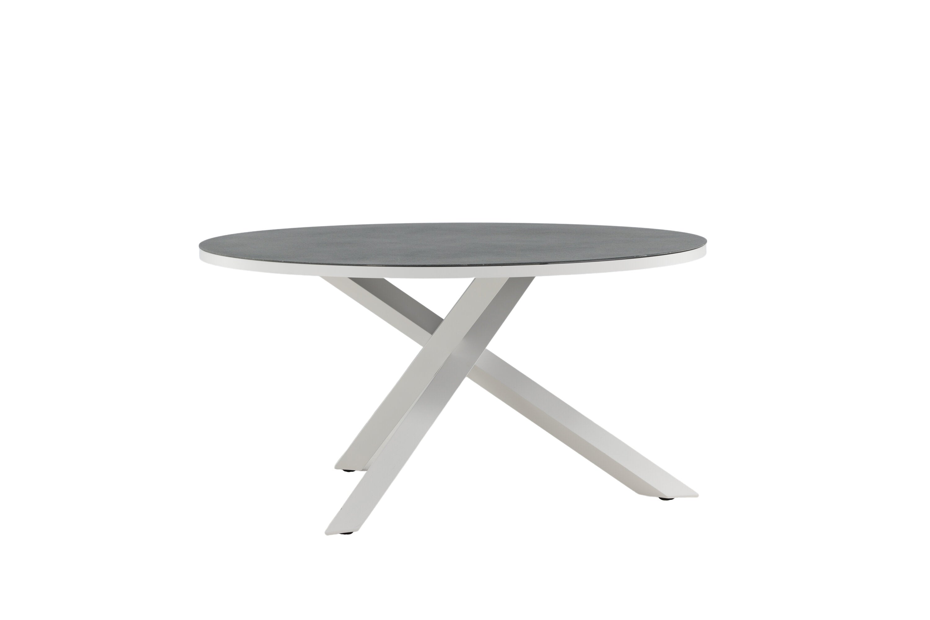 Copacabana Gartentisch rund in Grau präsentiert im Onlineshop von KAQTU Design AG. Gartentisch ist von Venture Home