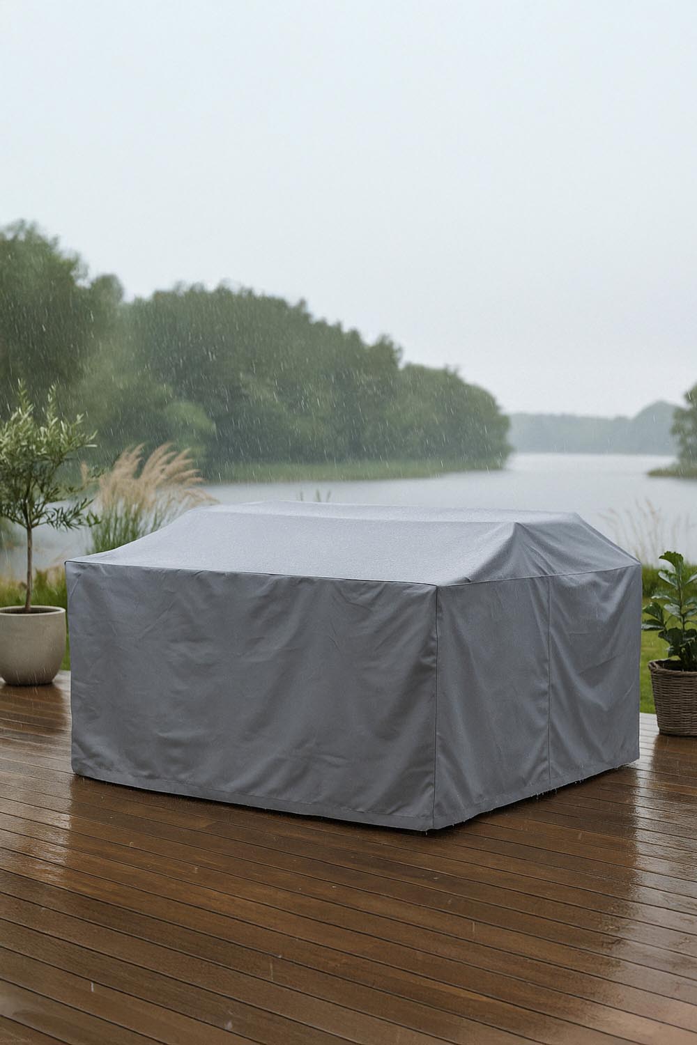 Klas Möbelbezug in Grau präsentiert im Onlineshop von KAQTU Design AG. Outdoor-Accessoire ist von Venture Home