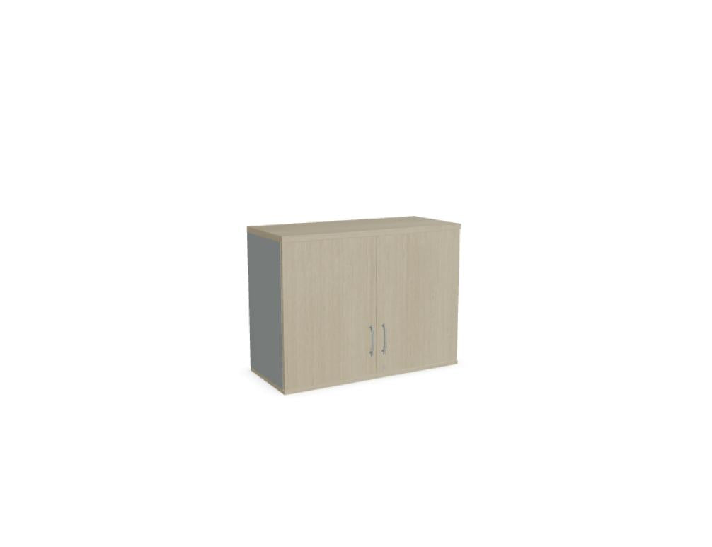 Standard A1105 - Aufsatzschrank in Weiss Pastell präsentiert im Onlineshop von KAQTU Design AG. Büroschrank ist von Mdd