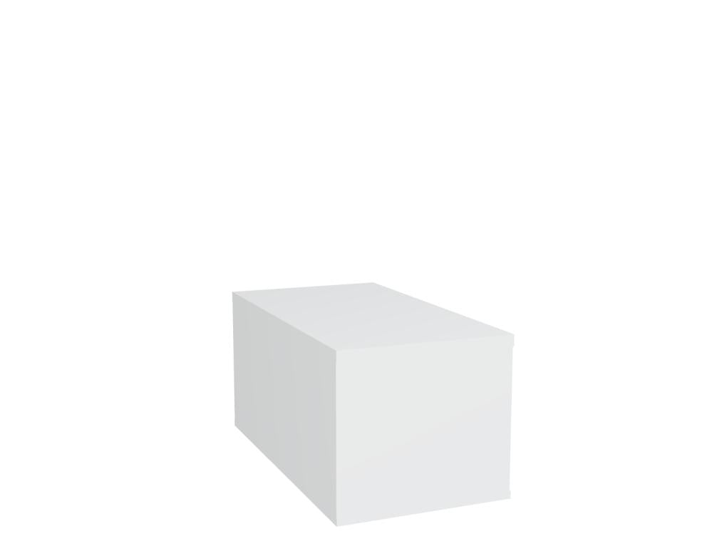 Standard A1L20 - Aufsatzschrank für Container in Kakao präsentiert im Onlineshop von KAQTU Design AG. Korpus ist von Mdd