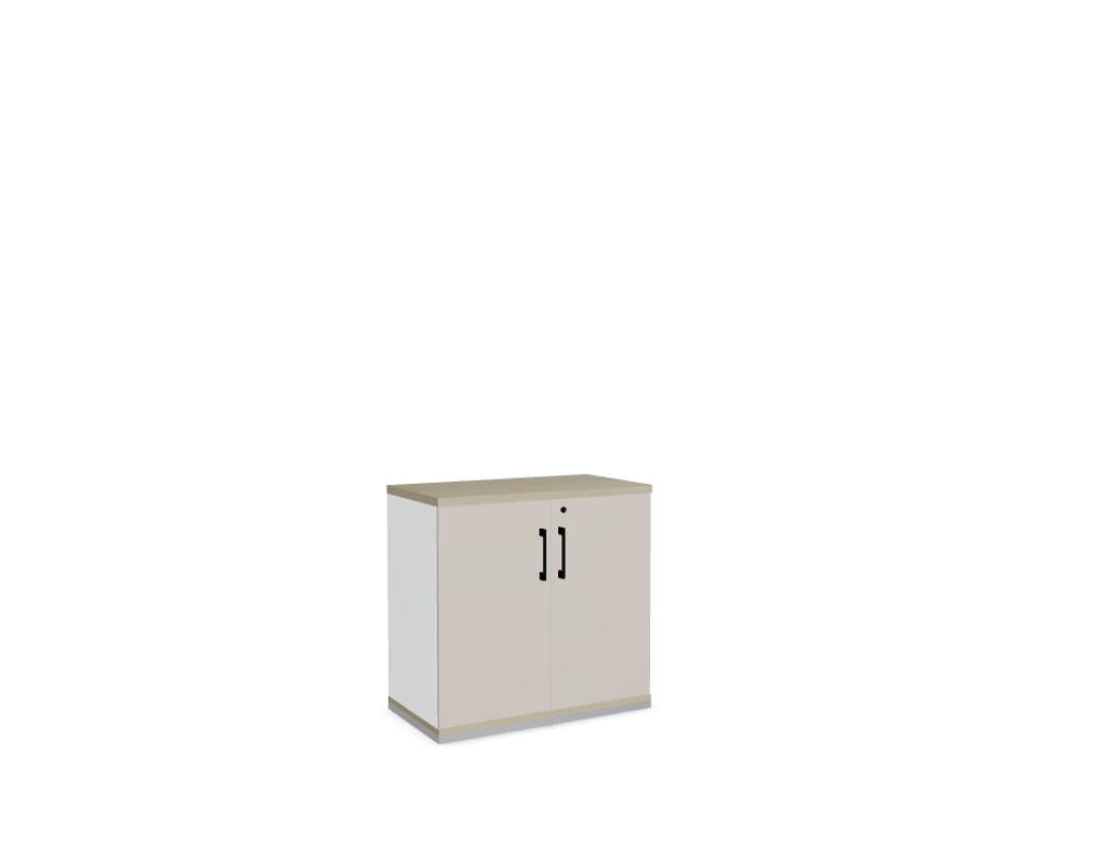 Standard A2104K - Schrank in Weiss Pastell präsentiert im Onlineshop von KAQTU Design AG. Büroschrank ist von Mdd