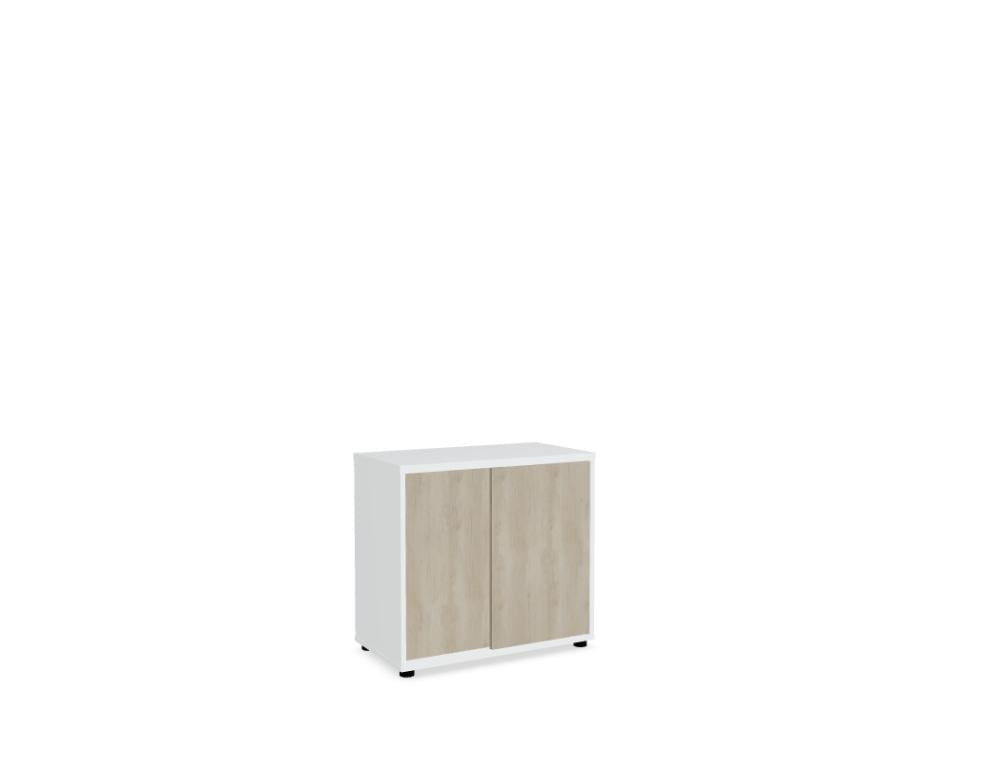 Standard A2P04K - Schiebetürenschrank in Weiss Pastell präsentiert im Onlineshop von KAQTU Design AG. Büroschrank ist von Mdd